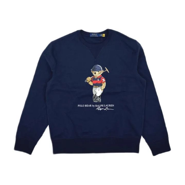 Polo Ralph Lauren Polo Ralph Lauren Polo Bear Crewneck Sweatshirt Size US S / EU 44-46 / 1 - 1 Thumbnail