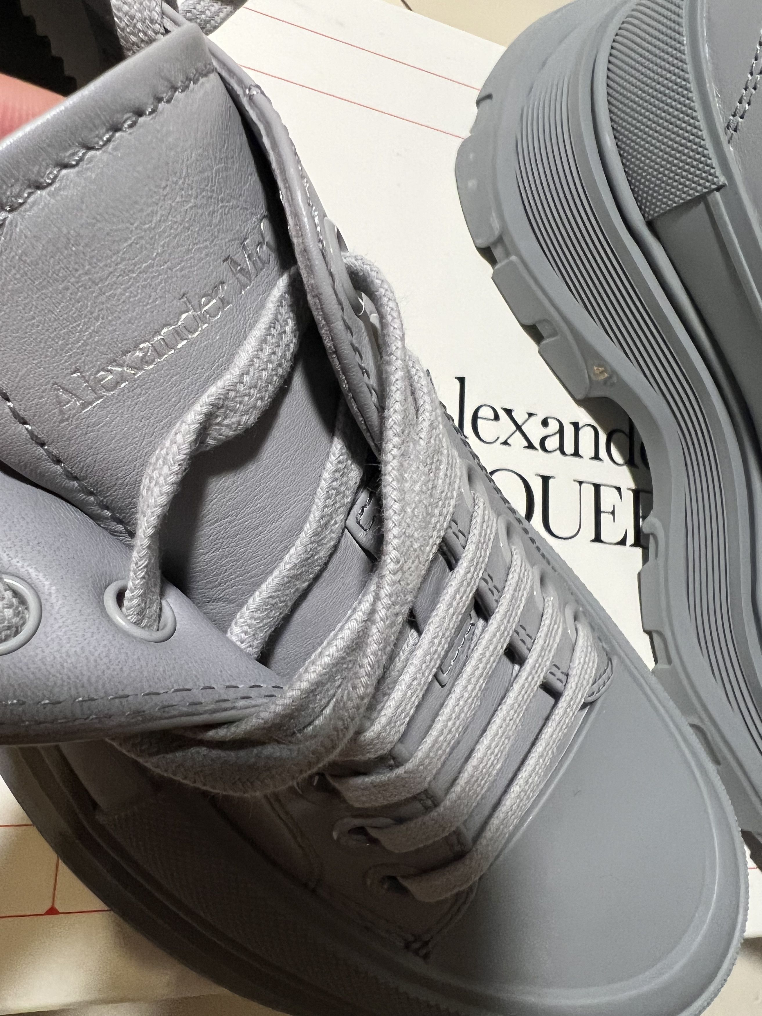 Alexander McQueen Alexander Mcqueen Tread Slick Sneakers Leather Size 41 Size US 8 / EU 41 - 9 Thumbnail