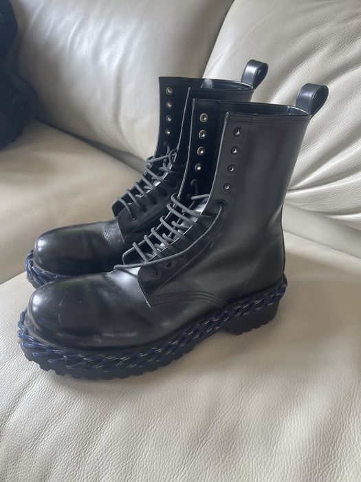 Balenciaga Balenciaga Strike combat boot | Grailed