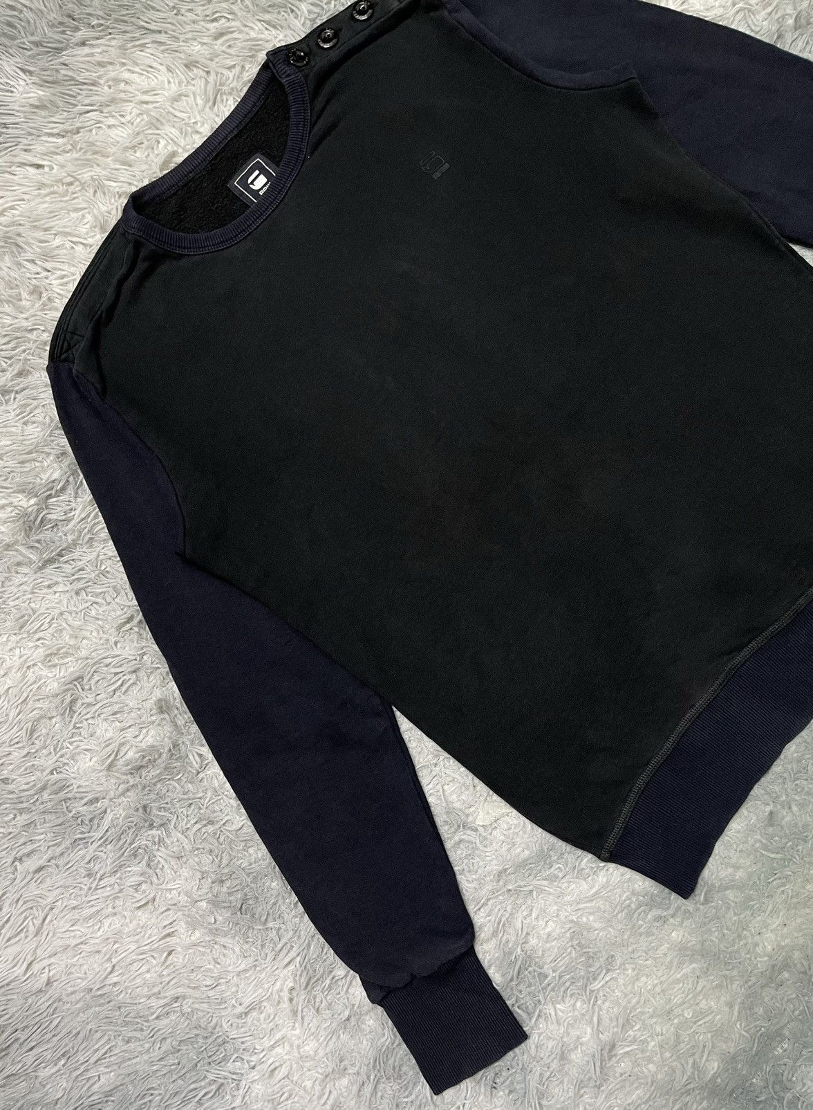 G-Star Y2K G STAR RAW SWEATSHIRT 2 TONE COLOUR NICELY FADED Size US M / EU 48-50 / 2 - 4 Thumbnail