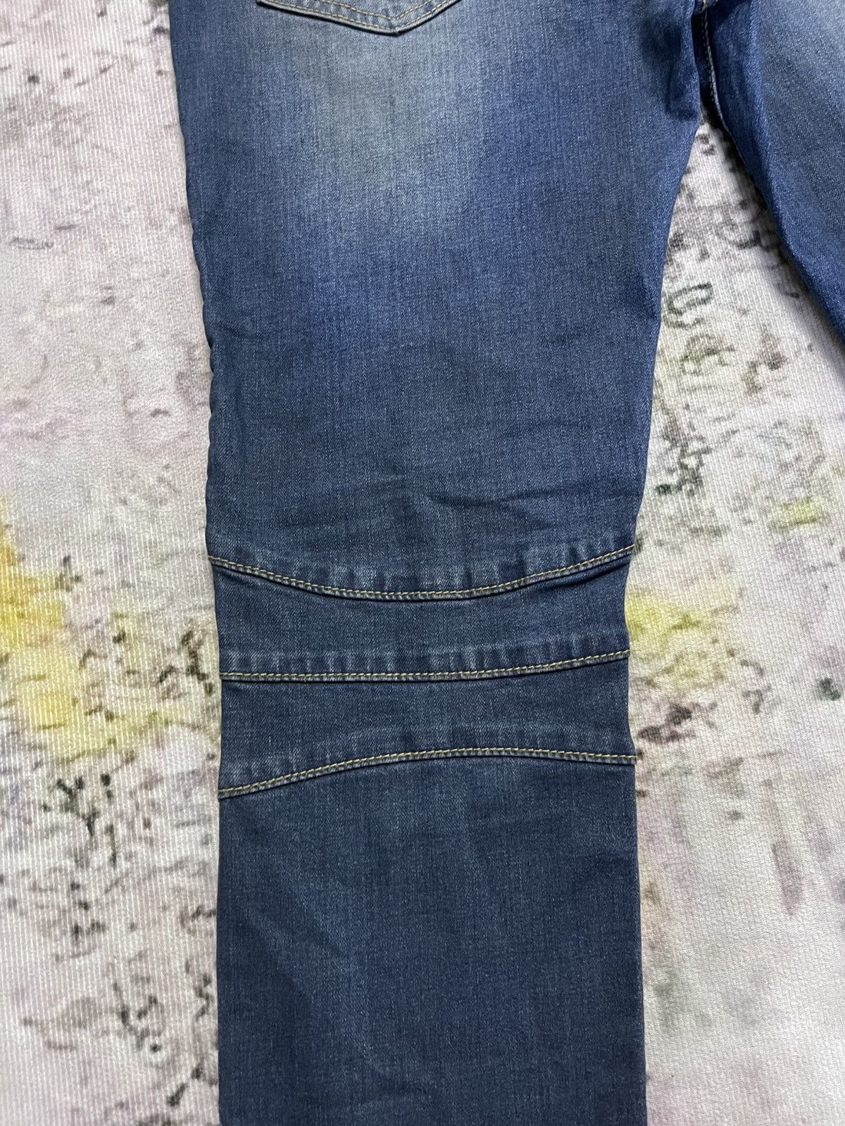 Balmain × Pierre Balmain Pierre Balmain Disstressed Denim Jeans Skinny Size US 34 / EU 50 - 10 Thumbnail