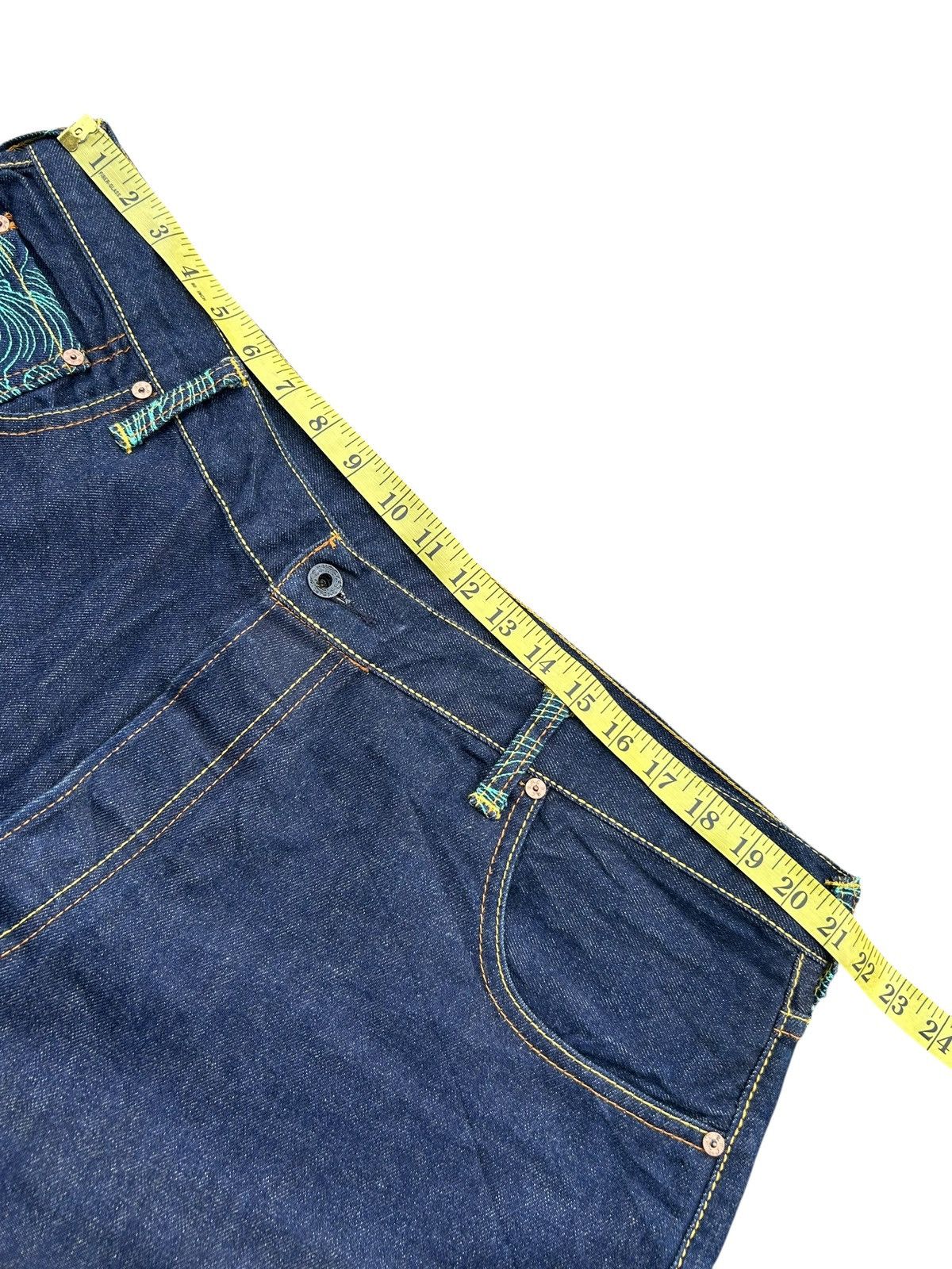 Japanese Brand × Kapital × RMC Jeans Red Monkey Company RMC Martin Ksohoh Distressed Denim Jeans Size US 42 / EU 58 - 14 Thumbnail