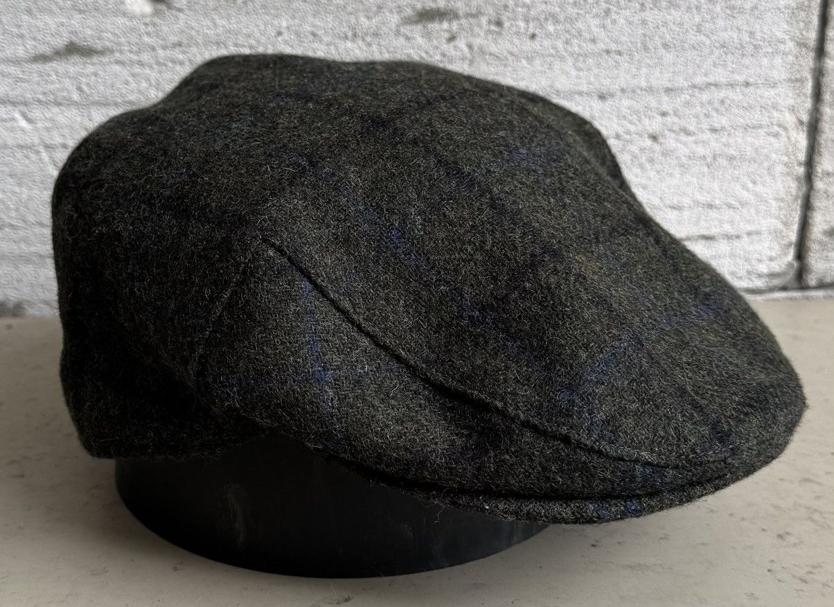 Barbour Barbour Plaid Tweed Wool Cap Hat Size 7 1/2 England by Moon Size ONE SIZE - 3 Thumbnail