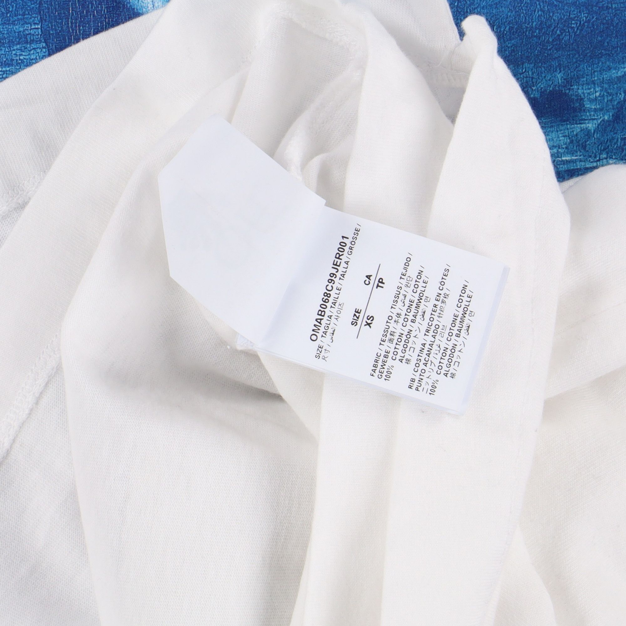 Off-White White Mona Lisa Double Layer Long Sleeve Logo T-Shirt Size XS / US 0-2 / IT 36-38 - 5 Thumbnail