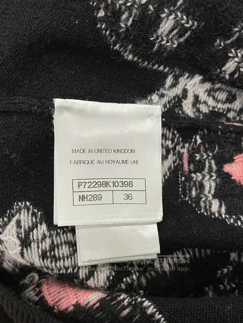 Chanel Chanel Multi-Pattern Cashmere Sweater. Size US M / EU 48-50 / 2 - 5 Thumbnail