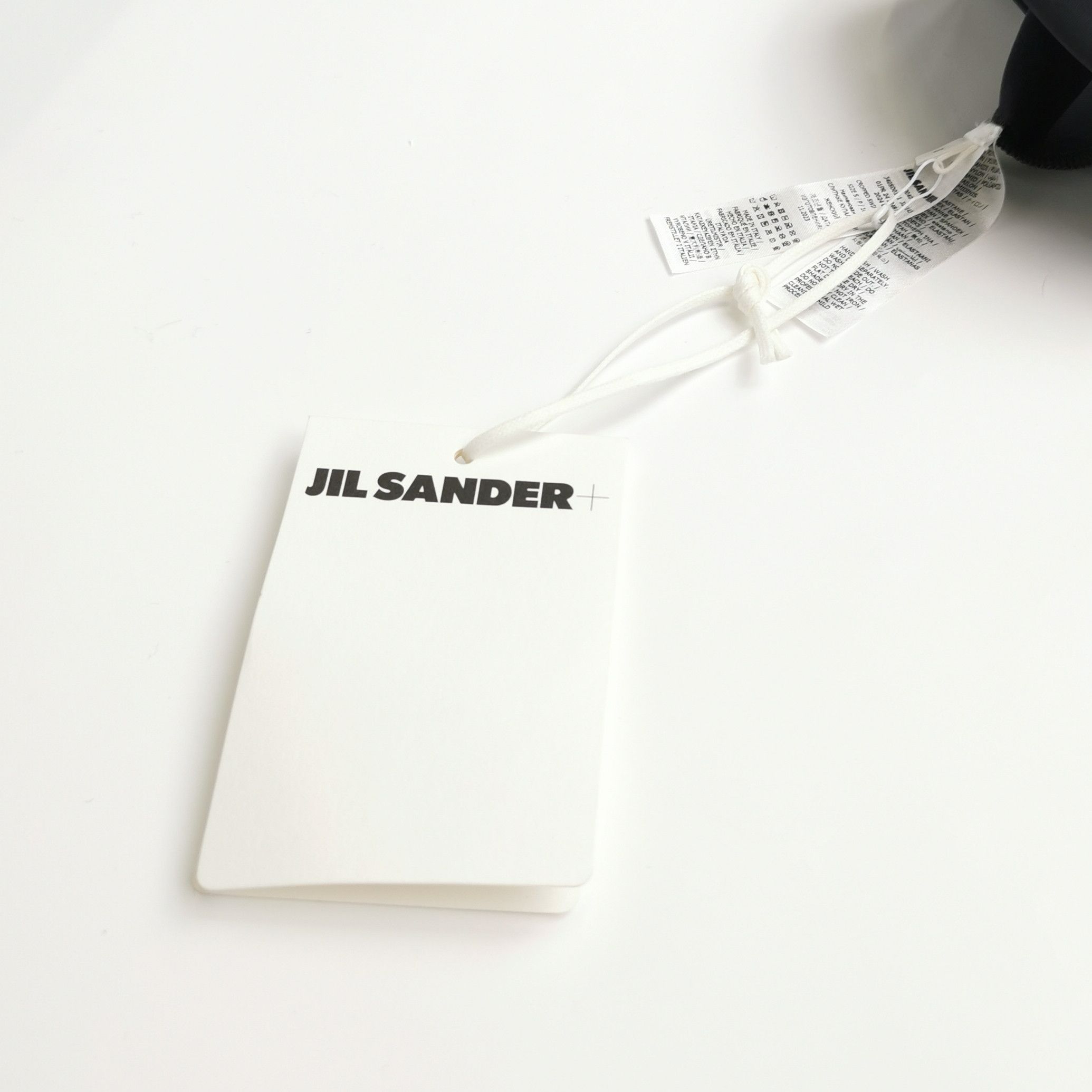Jil Sander JIL SANDER JIL SANDER Solid color letter logo round neck t Size S / US 4 / IT 40 - 4 Thumbnail