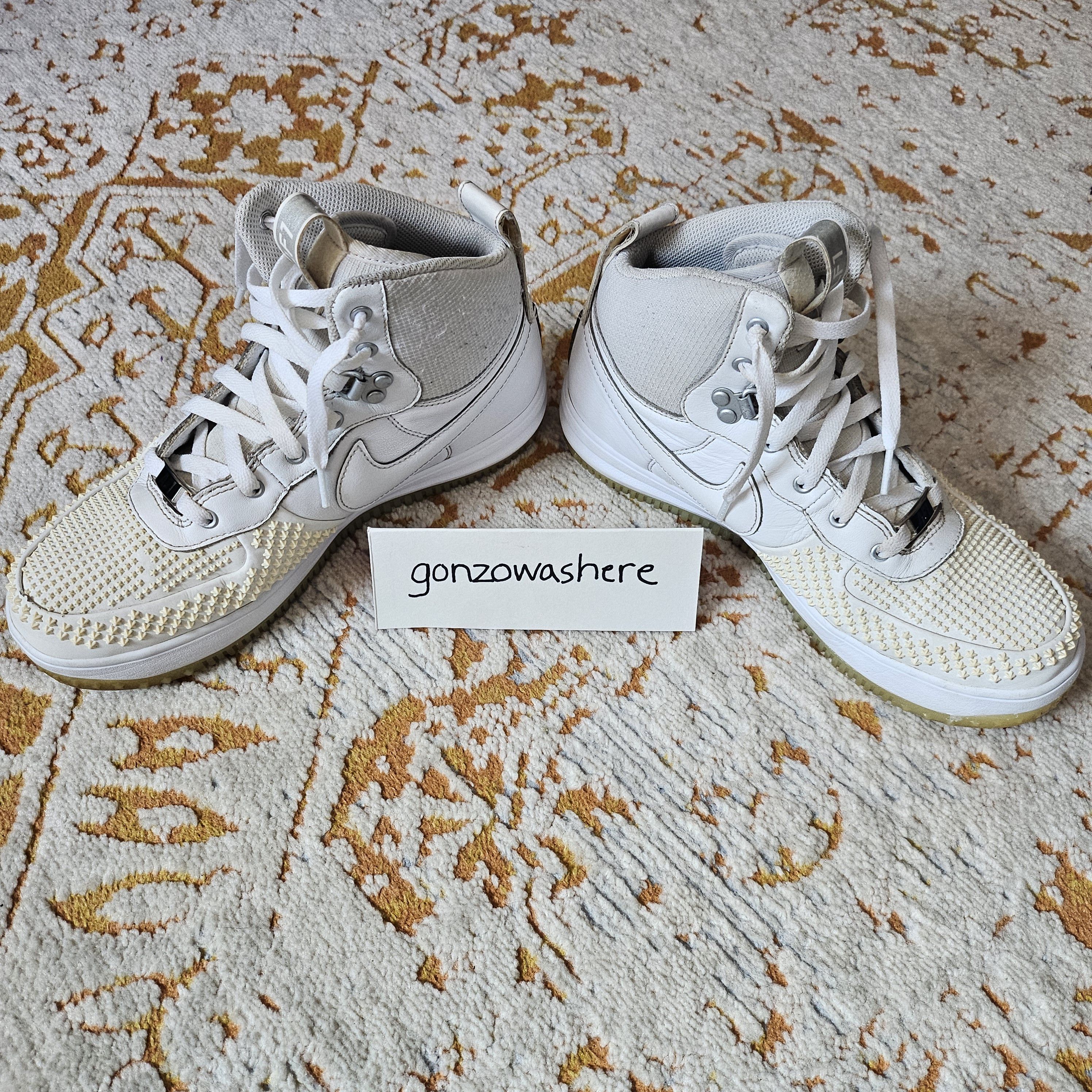 Nike Nike Air Force 1 "LF1 Duckboot Triple White" Size US 7 / EU 40 - 7 Thumbnail