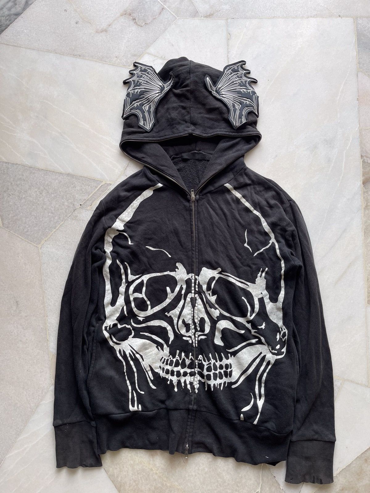 トップス glad news full zip double zip hoodie 00s glad news full zip double zip hoodie 00s