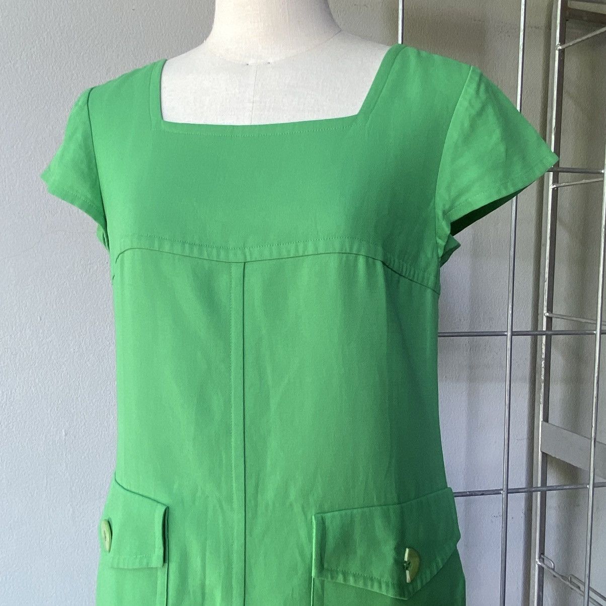Yves Saint Laurent YVES Saint Laurent Green Dress Size XS / US 0-2 / IT 36-38 - 5 Thumbnail
