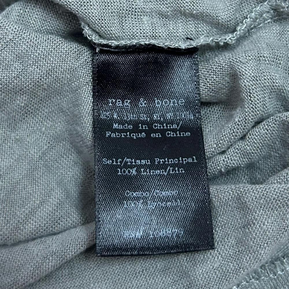 Rag & Bone rag & bone l Gray Linen Oversized Tee Small Size S / US 4 / IT 40 - 8 Thumbnail