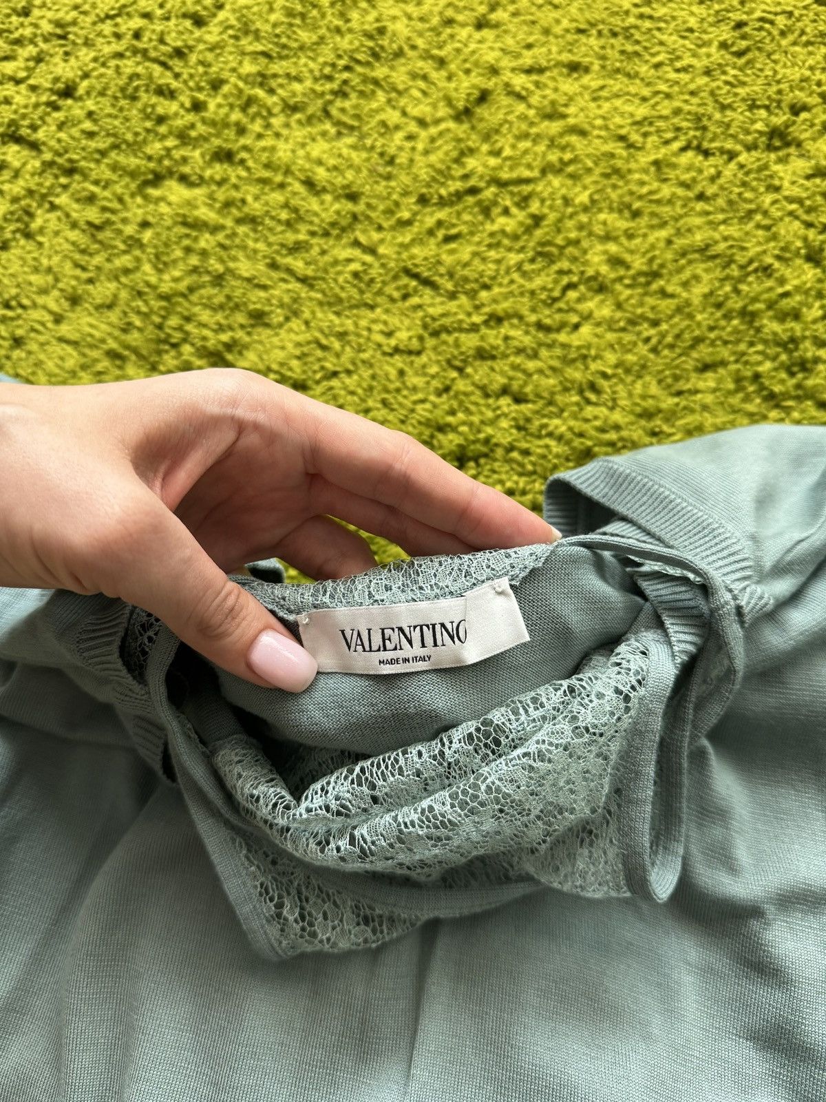 Designer × Valentino Valentino 100% wool avant garde sweater Size S / US 4 / IT 40 - 6 Thumbnail