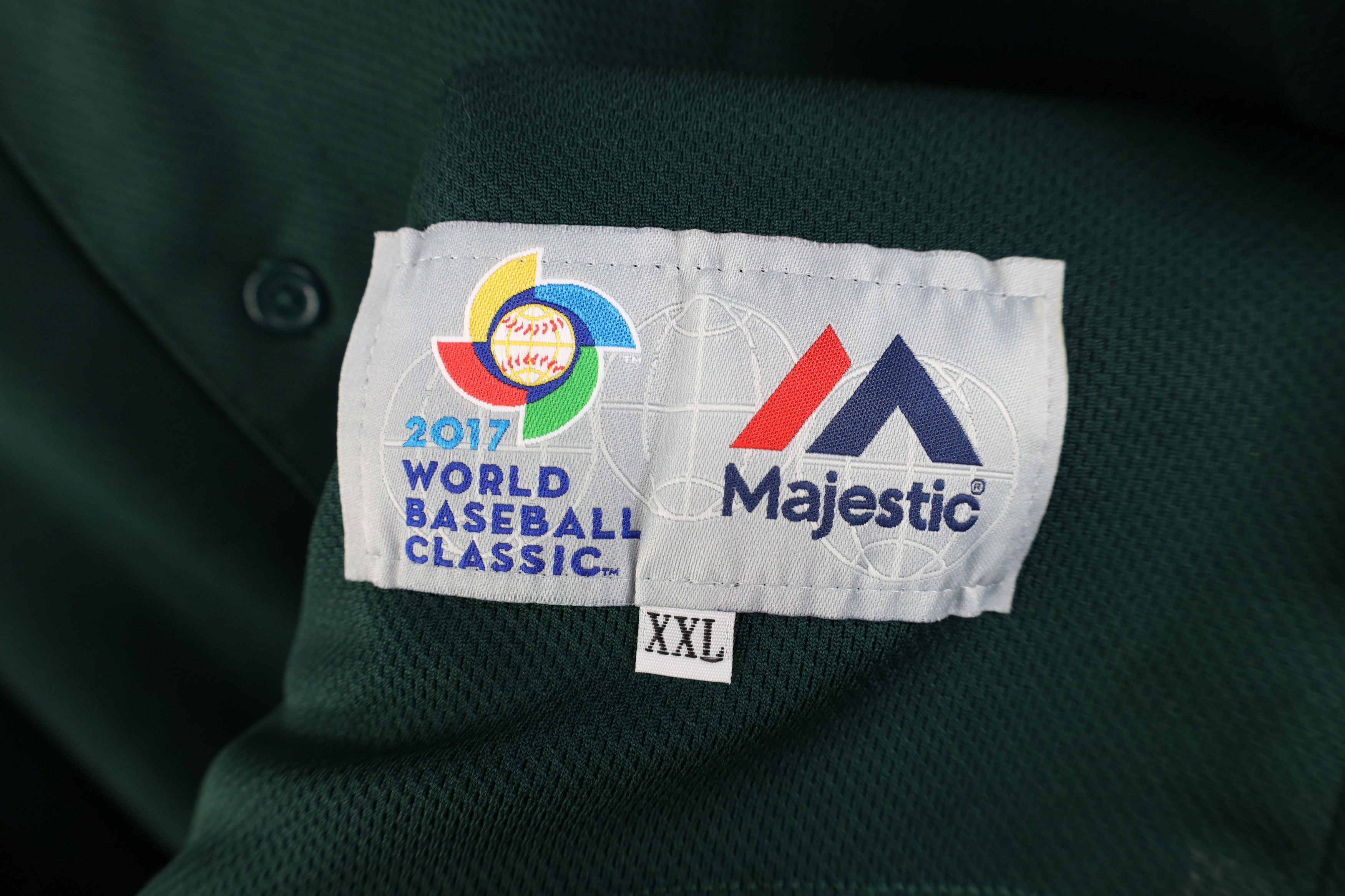 Majestic Majestic Cool Base Baseball Classic Australia Jersey Green Size US XXL / EU 58 / 5 - 9 Thumbnail