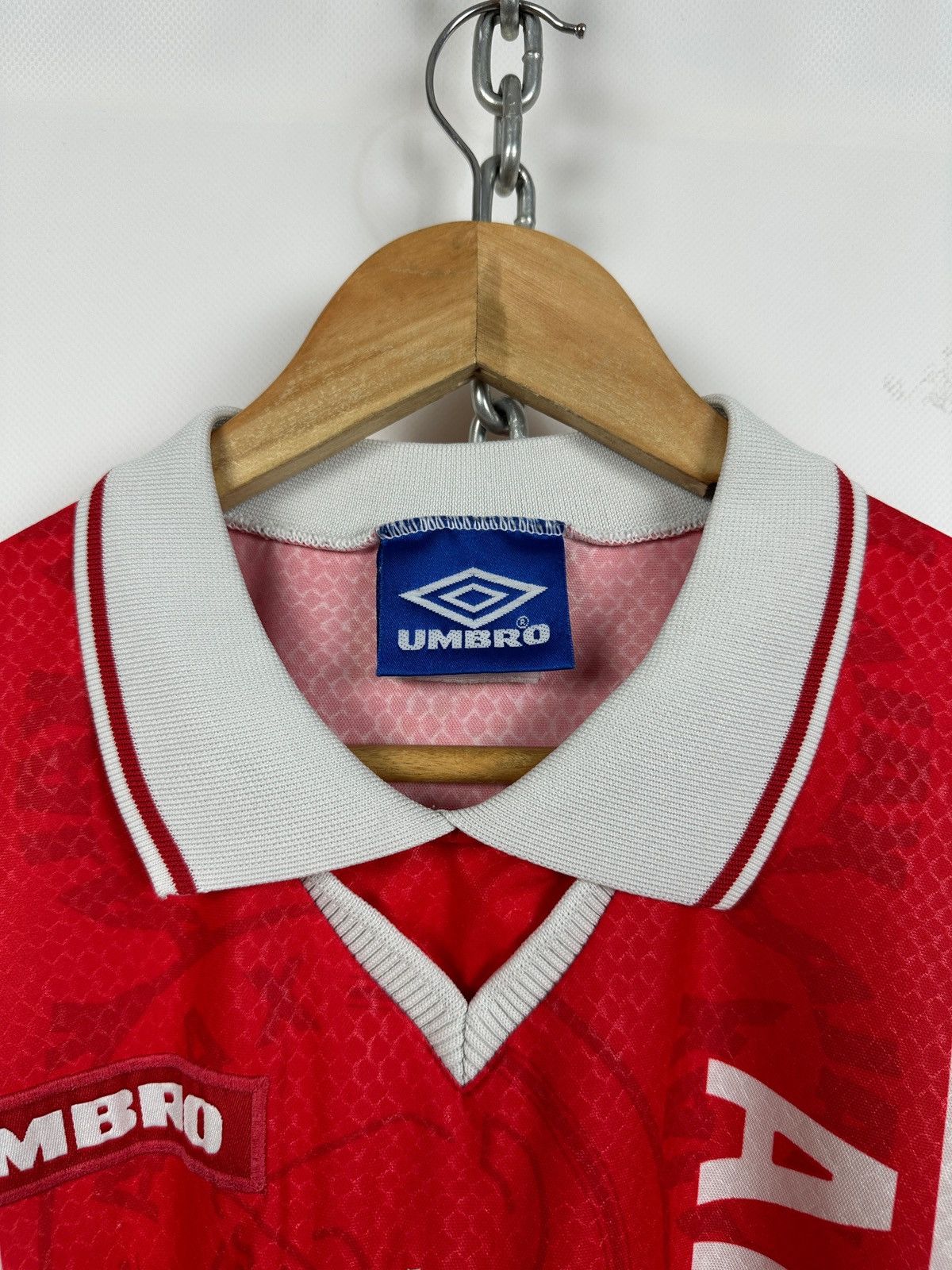 Umbro × Vintage 1998/99 Umbro Ajax Amsterdam Vintage Soccer Jersey Size US XL / EU 56 / 4 - 16 Thumbnail