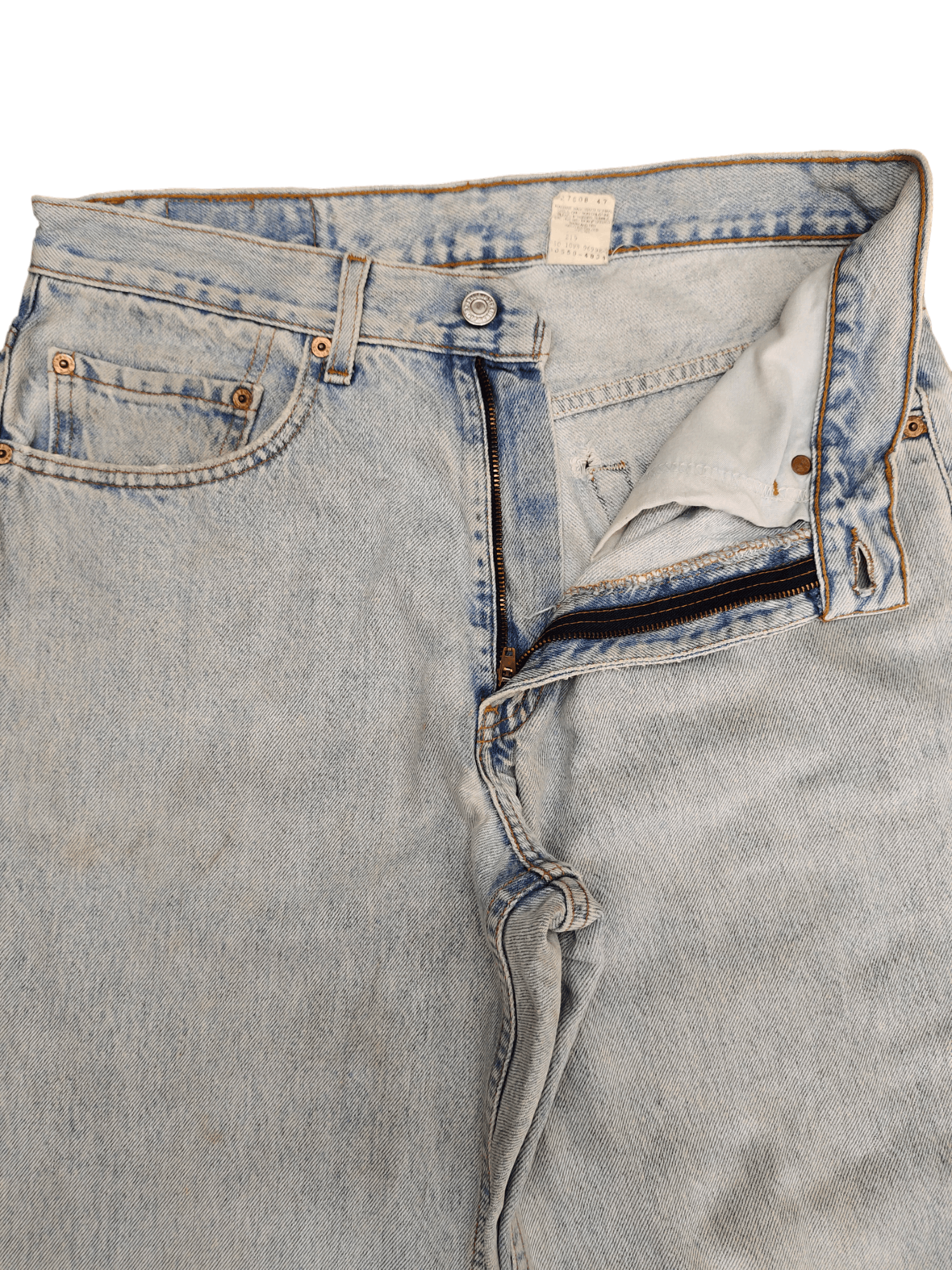 Levi's Vintage Clothing Size 32x29 Vintage Levis 550 Light Wash Jeans Relaxed Fit Size US 32 / EU 48 - 13 Thumbnail