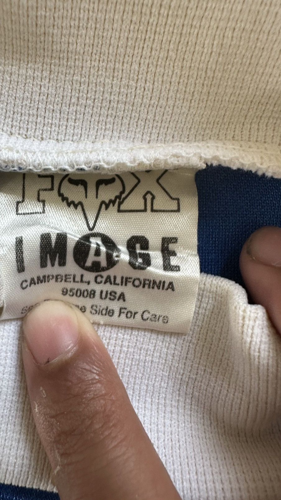 Fox Racing VINTAGE 90S FOX IMAGE RACING MOTORCROSS JERSEY Size US M / EU 48-50 / 2 - 5 Thumbnail