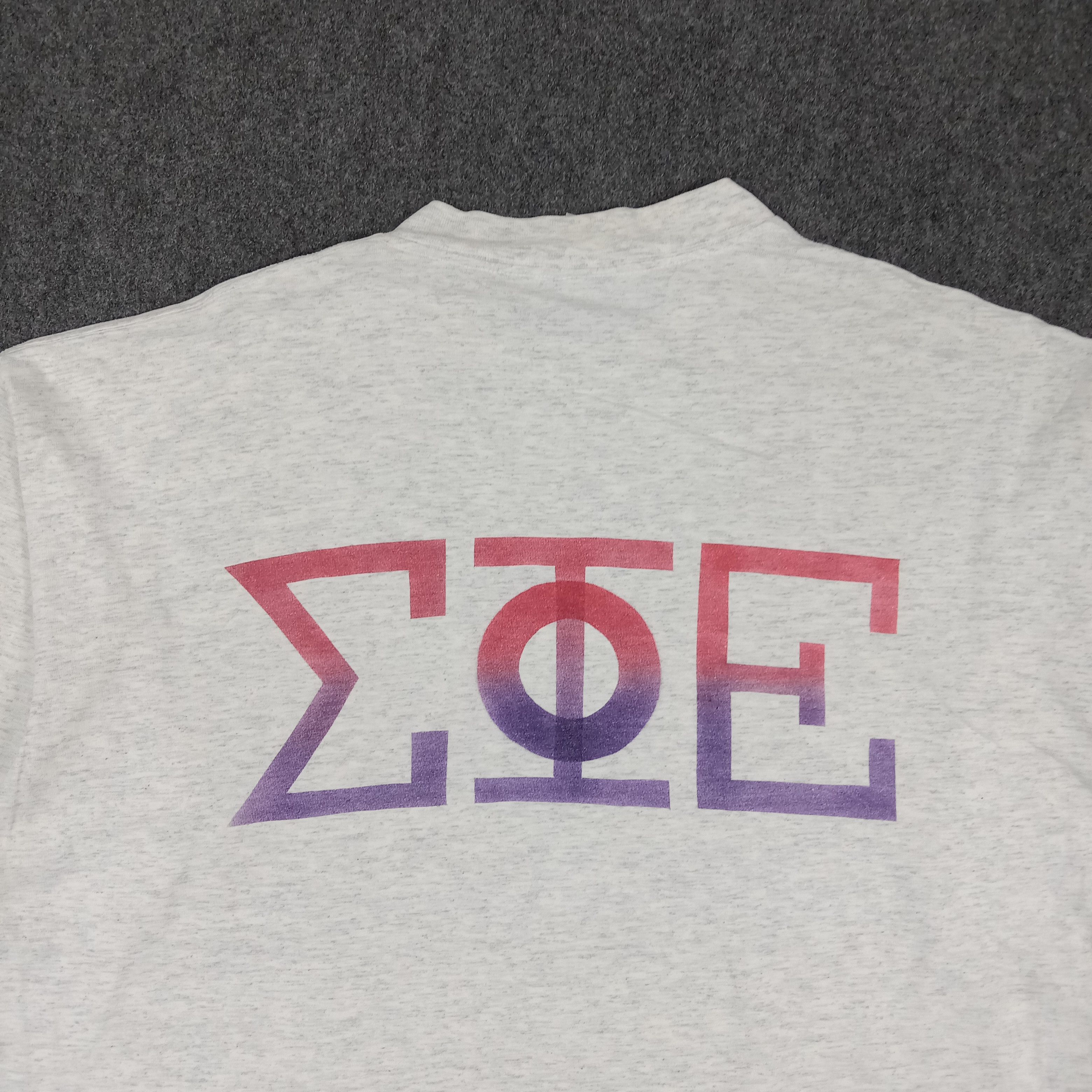 Vintage Greek Sigma Phi Epsilon Oversized Tshirt Size US XXL / EU 58 / 5 - 2 Thumbnail