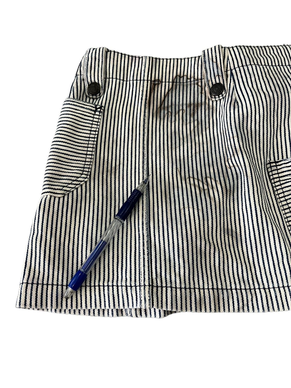 A Stripes Reconstructed Skirts by Hysteric Glamour