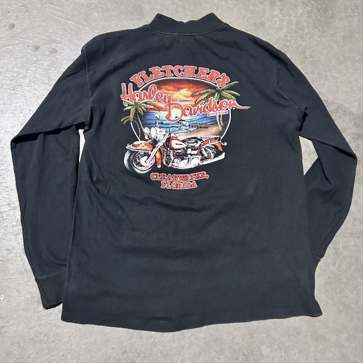 Harley Davidson Vintage 90s harley davidson 3d emblem long sleeve shirt Size US M / EU 48-50 / 2 - 2 Thumbnail
