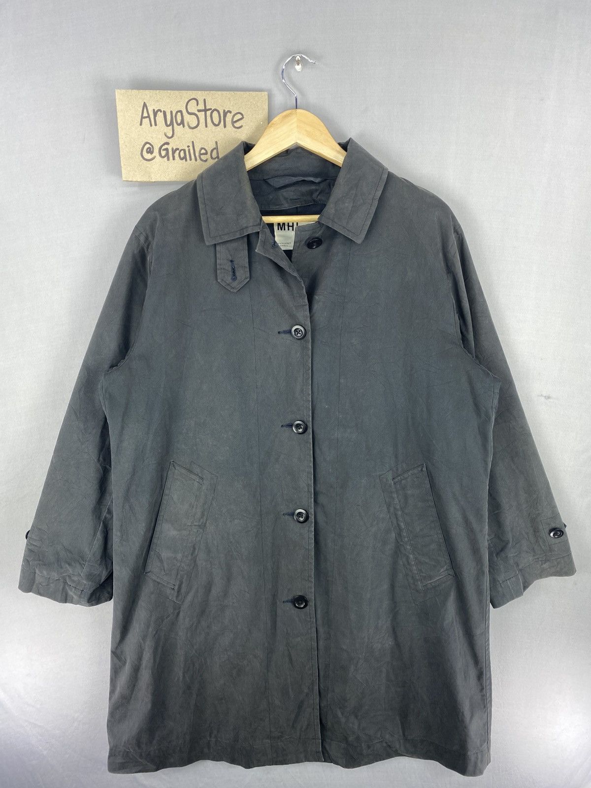 Margaret Howell Vintage Y2K MHL Margaret Howell Long Coat Size US M / EU 48-50 / 2 - 1 Thumbnail