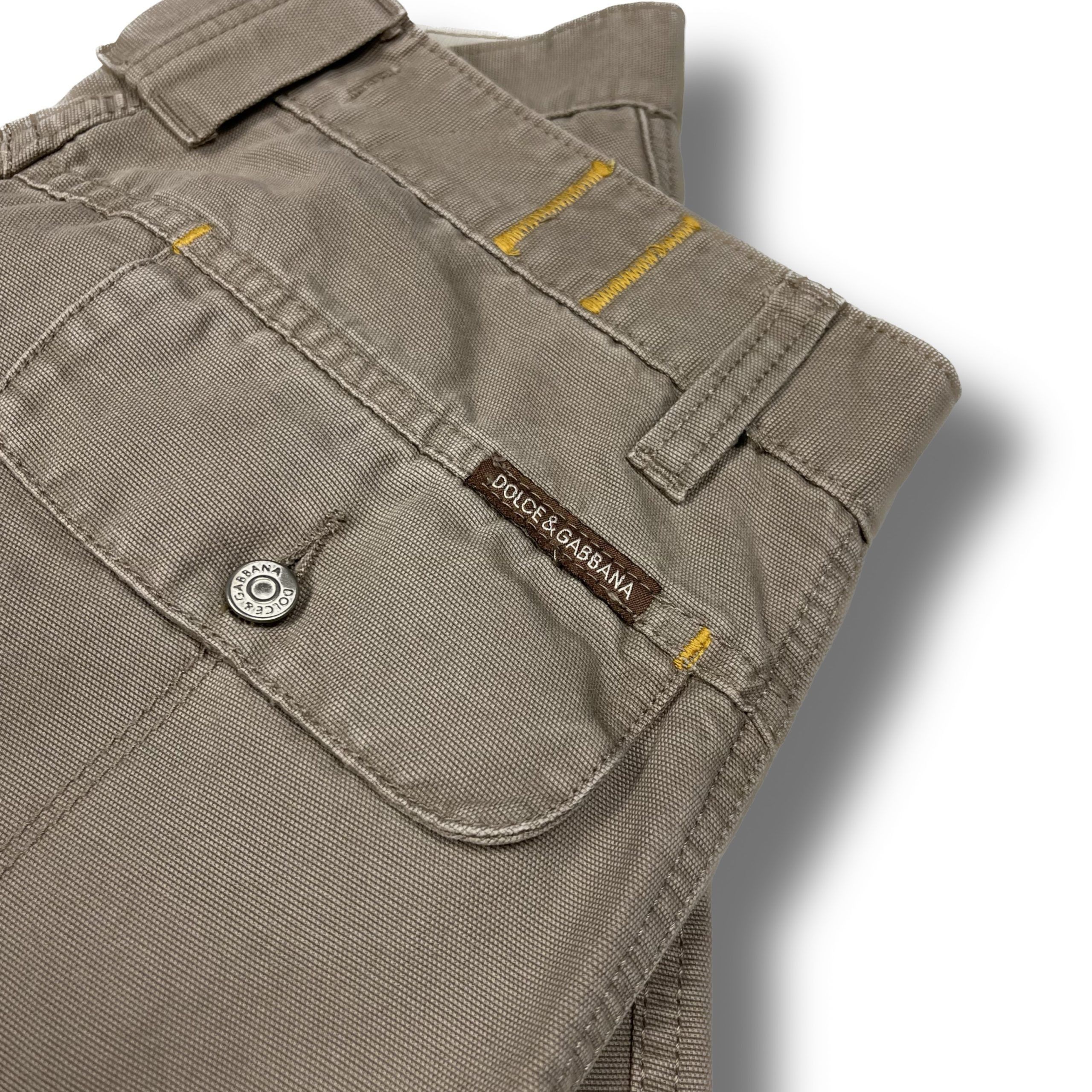 Dolce & Gabbana Dolce & Gabbana Khaki Casual Pant Size US 34 / EU 50 - 5 Thumbnail