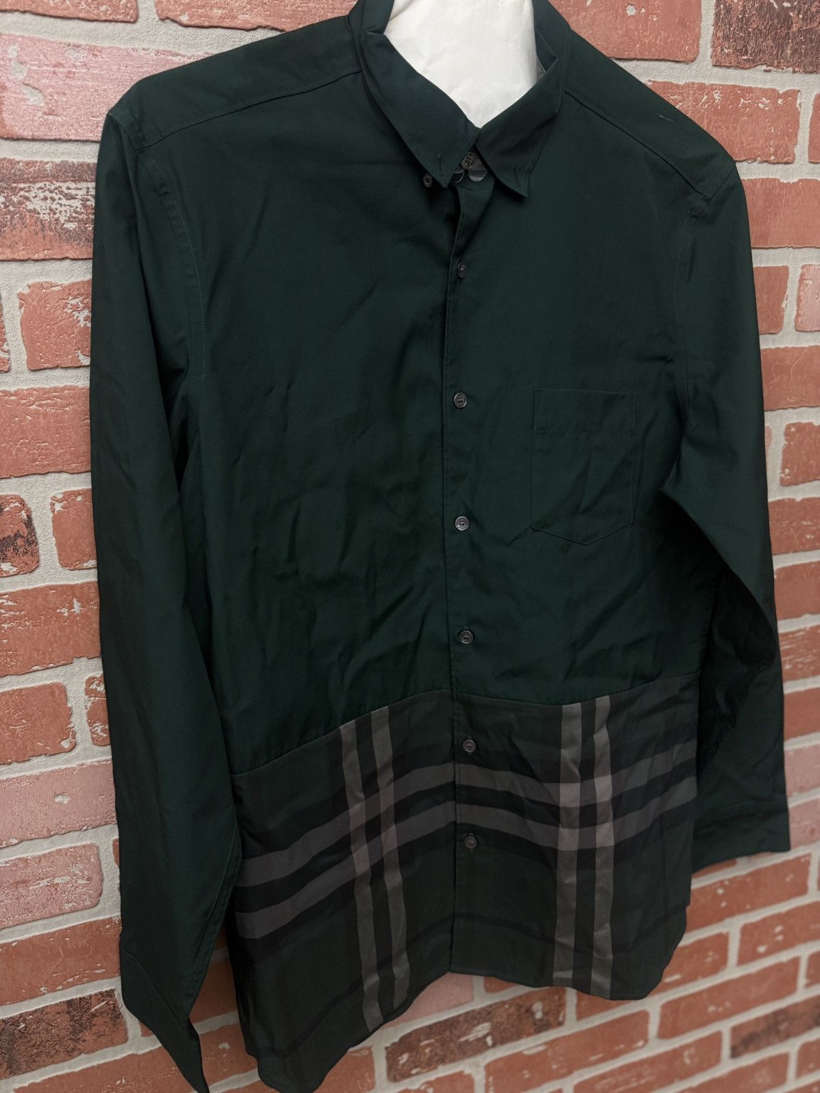 Burberry Burberry Dress Button Up Shirt Men’s Size Large Size US L / EU 52-54 / 3 - 3 Thumbnail