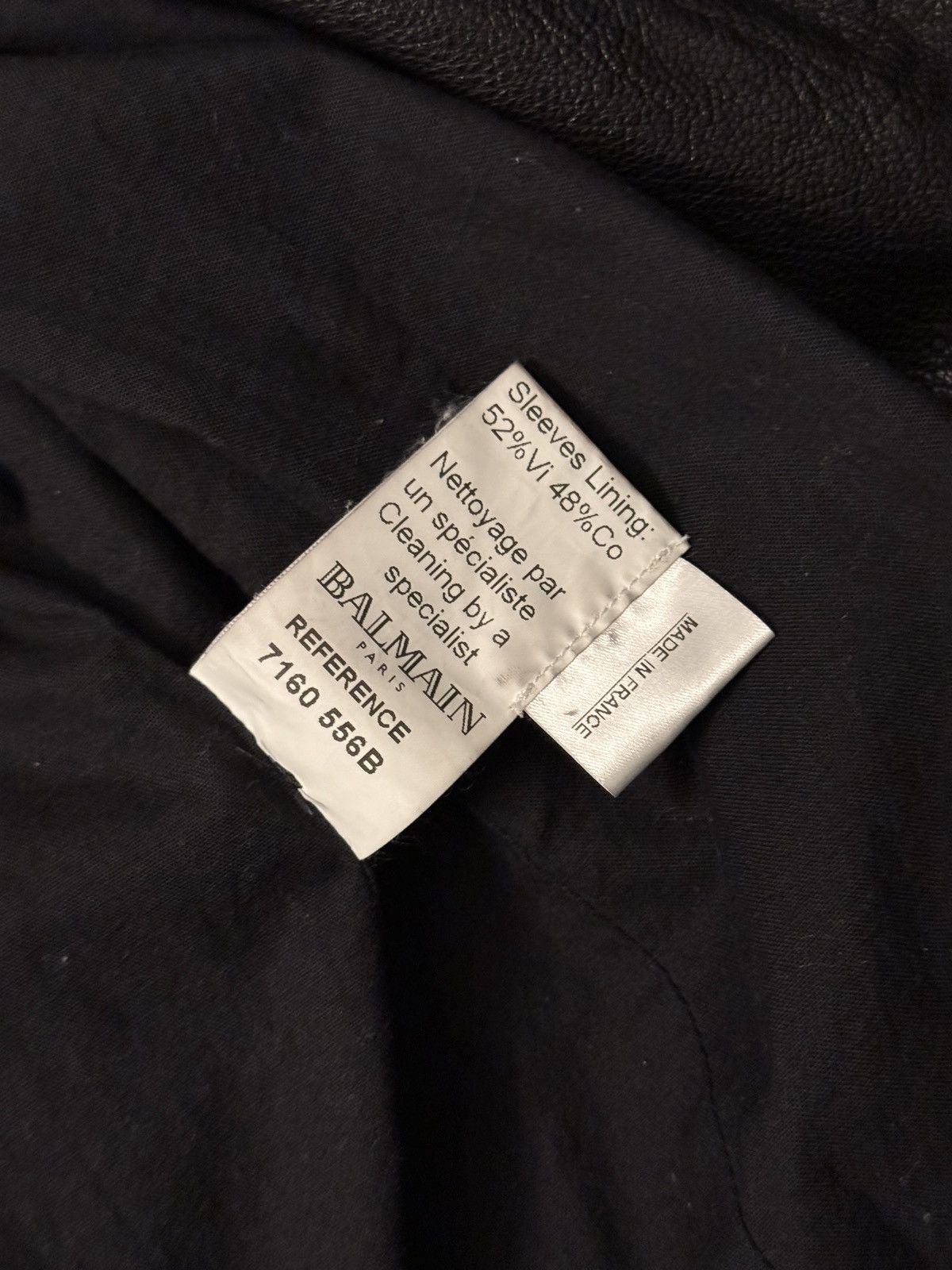 Balmain Balmain SS11 Christophe Decarnin Chain Leather Jacket Size US XS / EU 42 / 0 - 6 Thumbnail