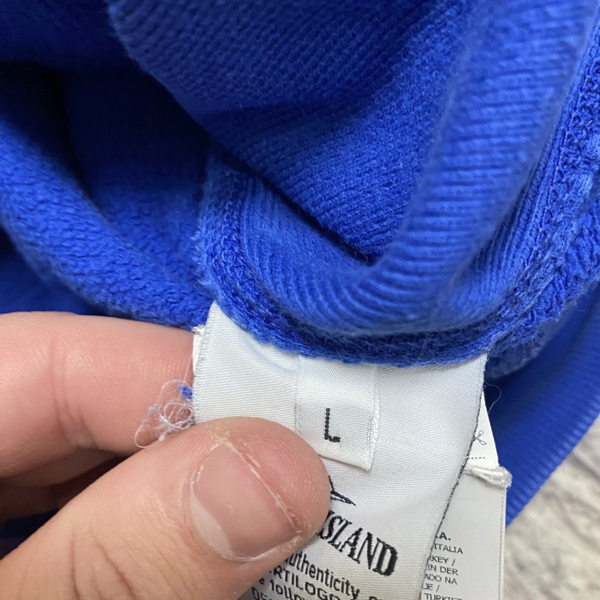 Stone Island Stone Island Full Zip Sweater Blue Size US L / EU 52-54 / 3 - 15 Thumbnail
