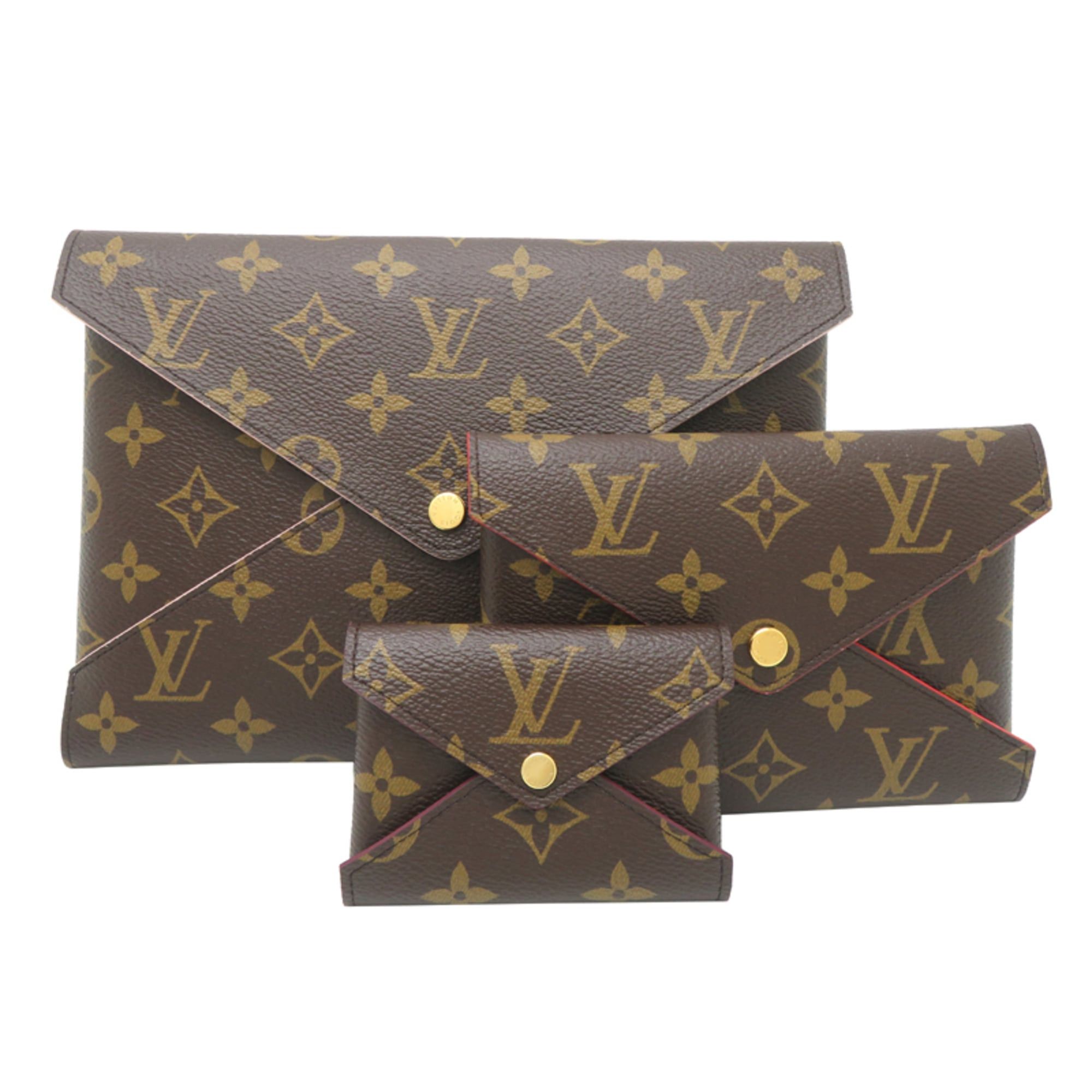 Louis Vuitton Louis Vuitton Pochette Kirigami Women's Pouch M62034 Monogram Brown Size ONE SIZE - 1 Thumbnail