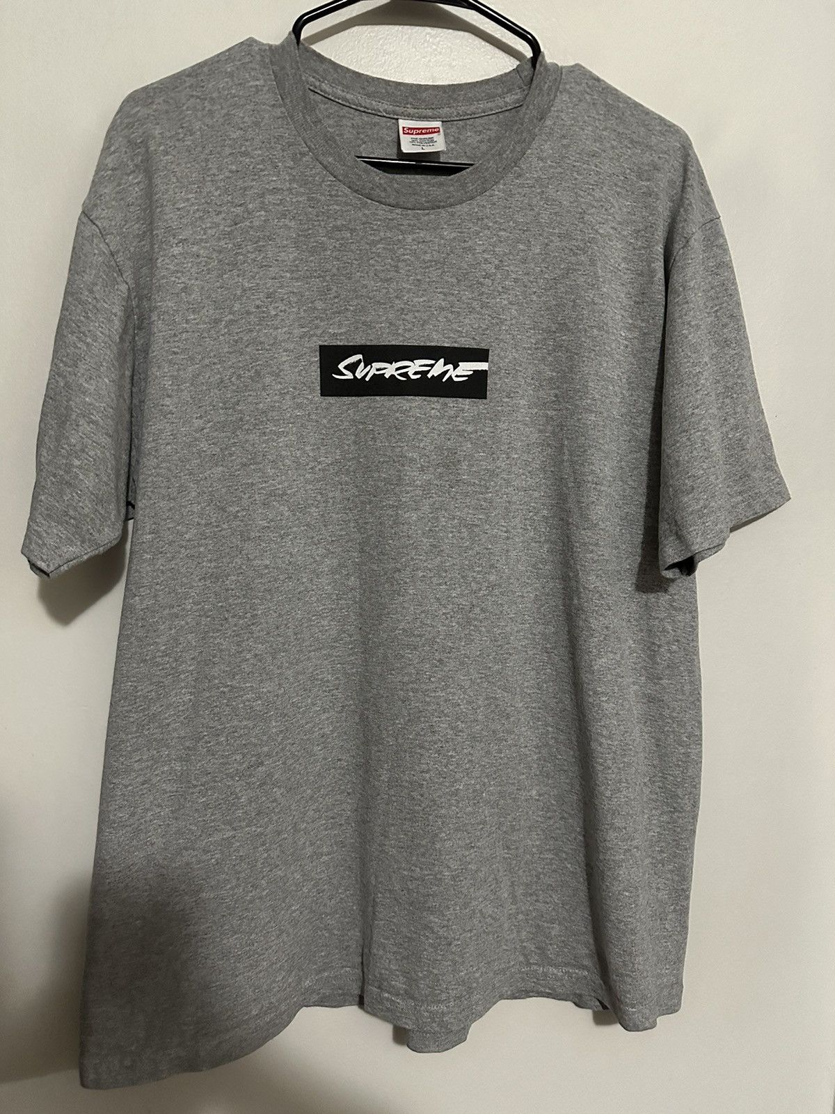 Supreme Futura Box Logo Tee グレー Supreme Futura Box Logo 