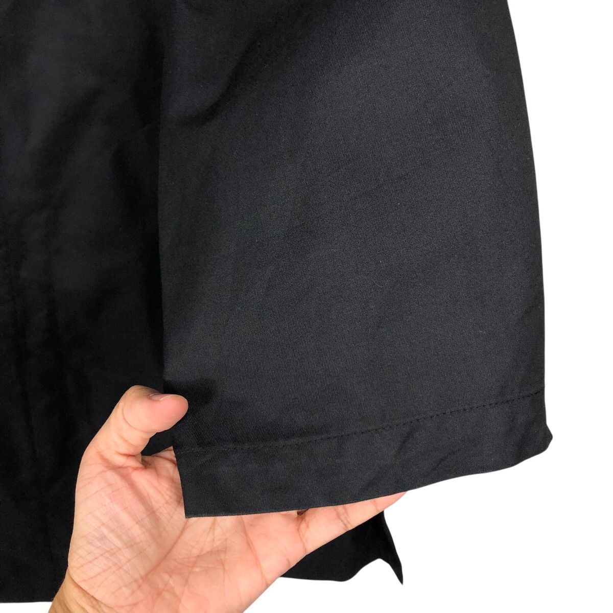 Undercover × Uniqlo 📌Rich Black Vtg Long Jacket Duck Canvas Uniqlo Undercover Size US L / EU 52-54 / 3 - 15 Thumbnail