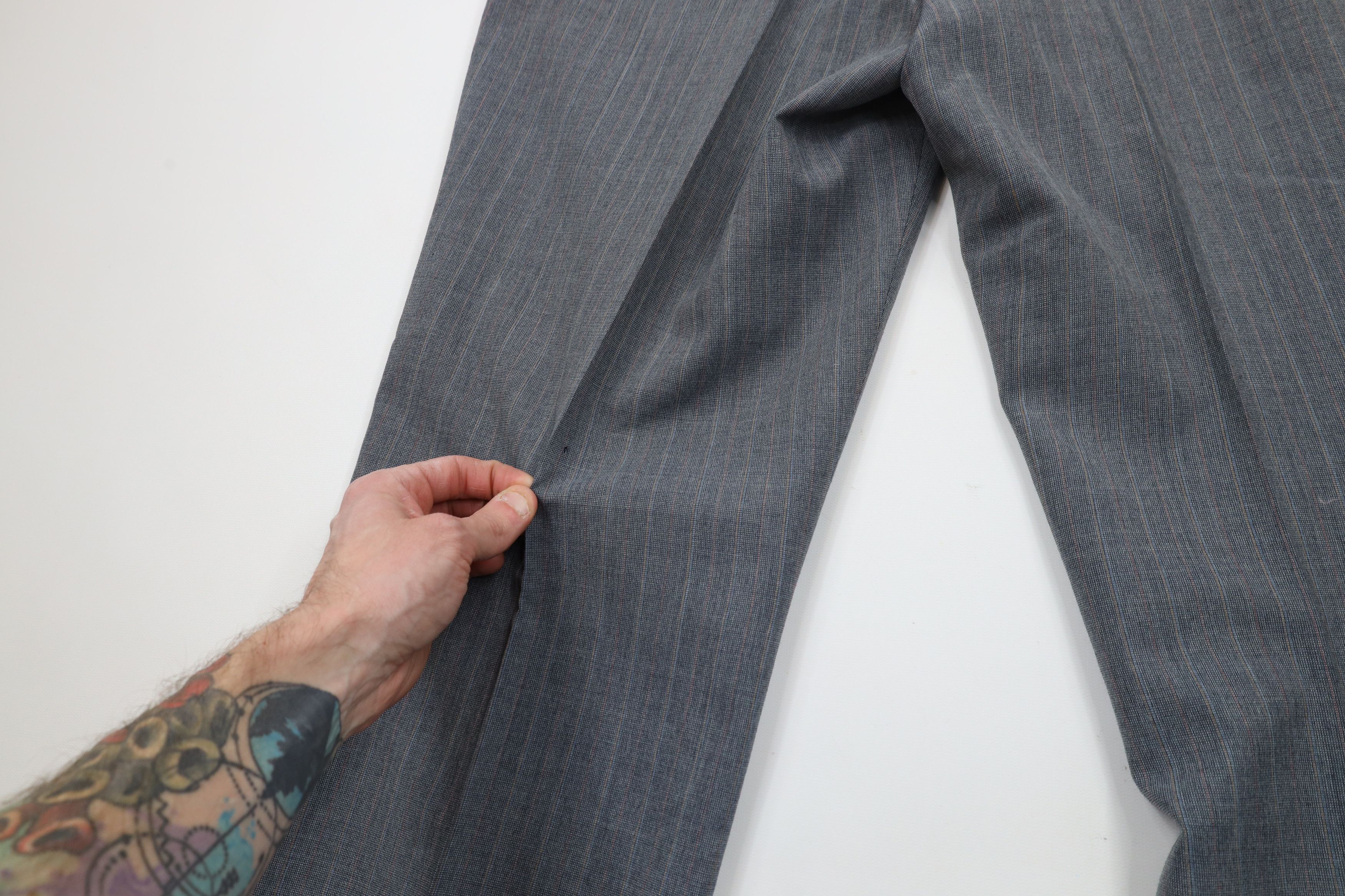 Vintage Vintage 70s Rainbow Striped Bell Bottoms Pants USA Size US 36 / EU 52 - 10 Thumbnail