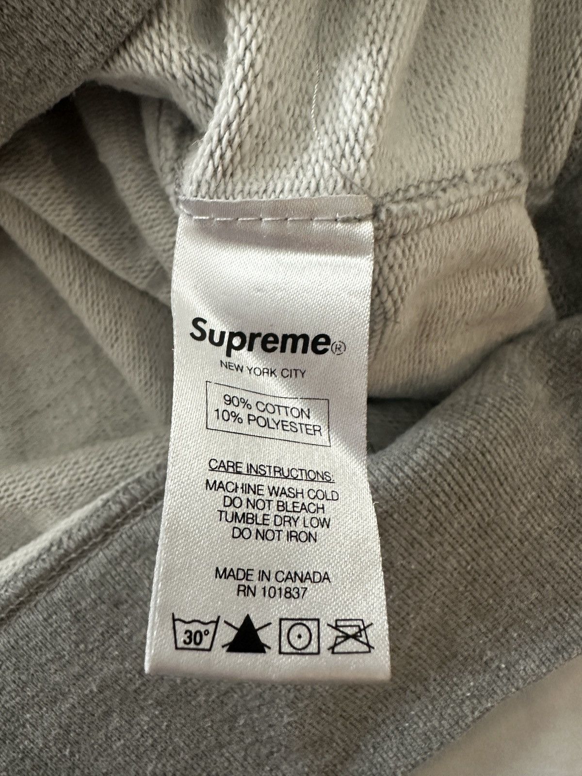 Supreme Supreme Marathon Crewneck Heather Grey S/S 2014 Size US L / EU 52-54 / 3 - 3 Thumbnail