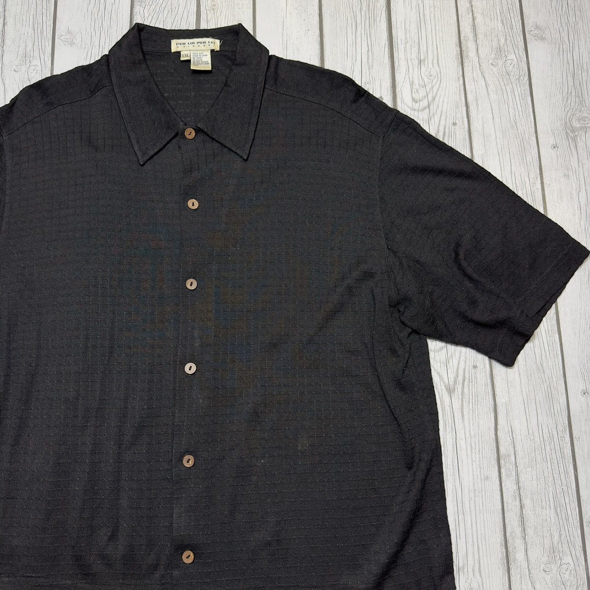 Vintage Vintage silk shirt Size US XXL / EU 58 / 5 - 3 Thumbnail