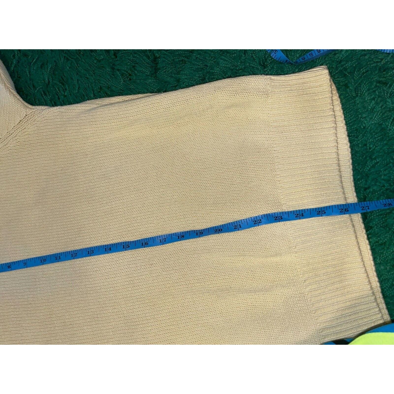 Eddie Bauer Y2K Eddie Bauer 100% Cotton USA Made Yellow Sweater 2000s XL Size XL / US 12-14 / IT 48-50 - 11 Thumbnail