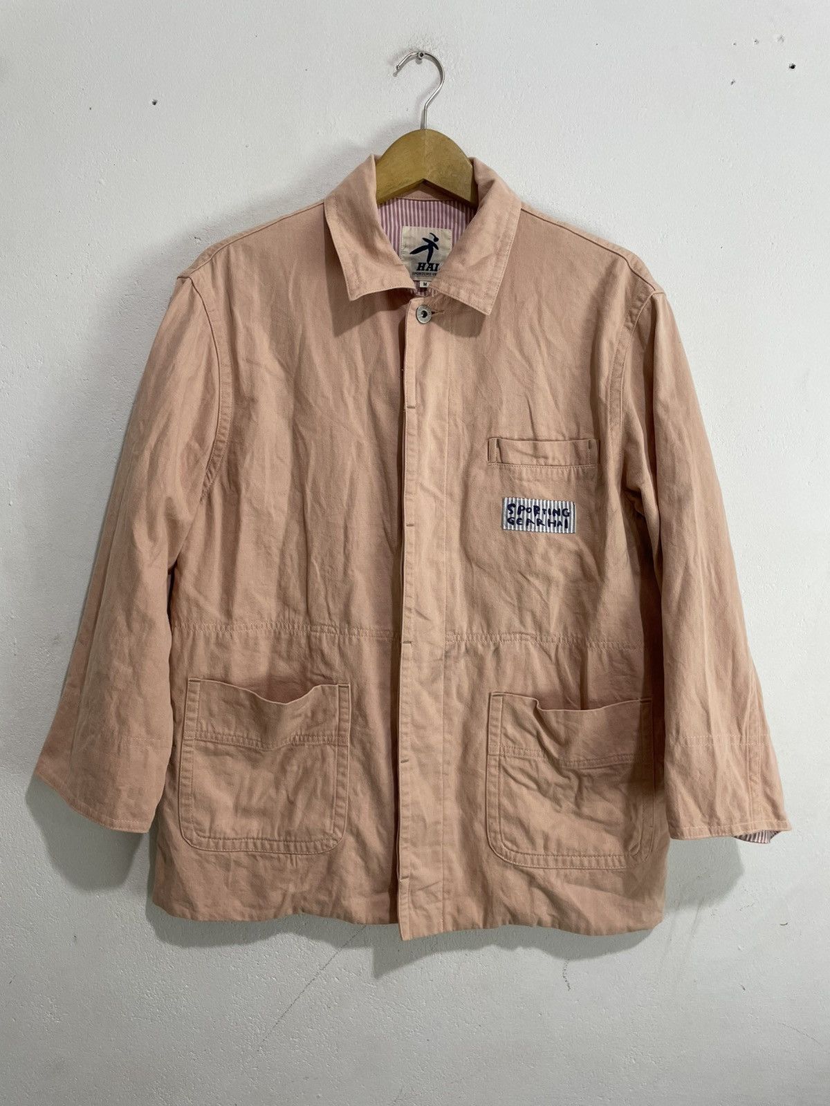 Hai Sporting Gear Hai Sporting Gear patch logo chore/coat Jacket by issey Size US M / EU 48-50 / 2 - 3 Thumbnail