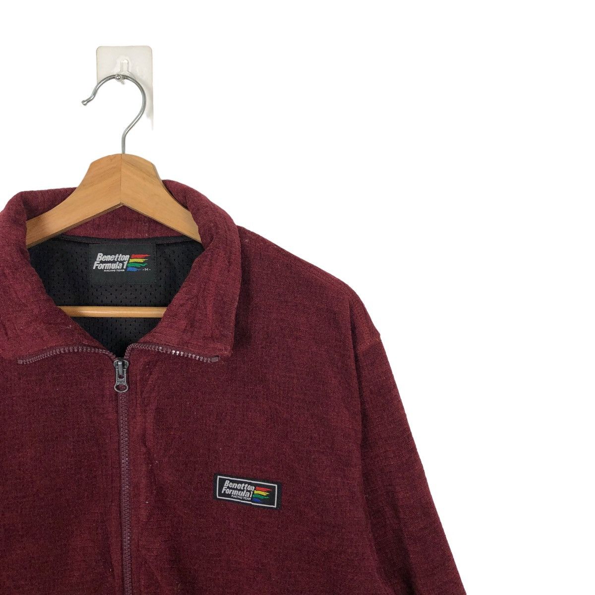 Japanese Brand VINTAGE BOMBER JACKET BENETTON FORMULA 1 RACING TEAM Size US M / EU 48-50 / 2 - 5 Thumbnail