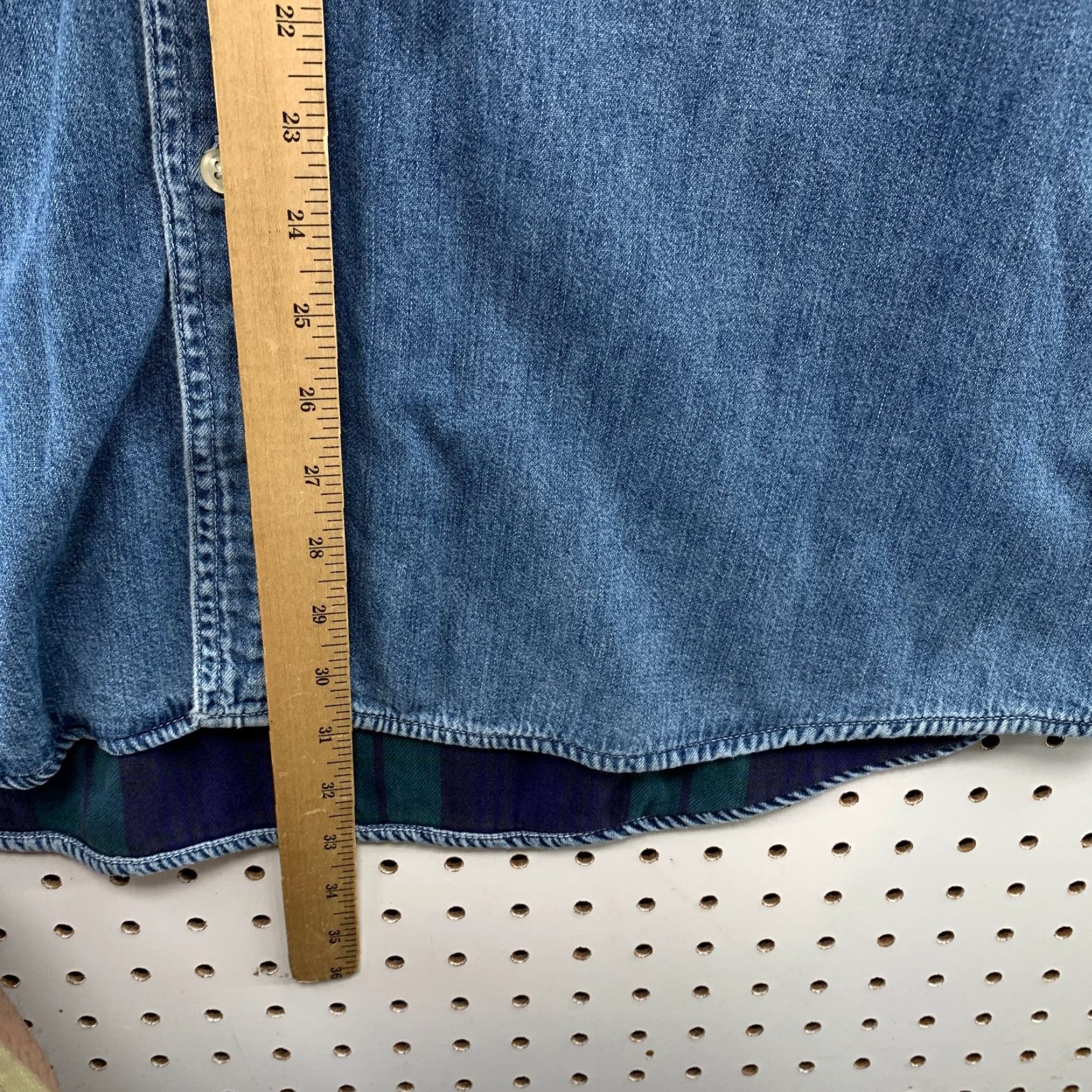 Gap VINTAGE Gap Denim Shirt Men XL Long Sleeve Collared Button-Up Lined Blue 90s Casual Size US XL / EU 56 / 4 - 5 Thumbnail