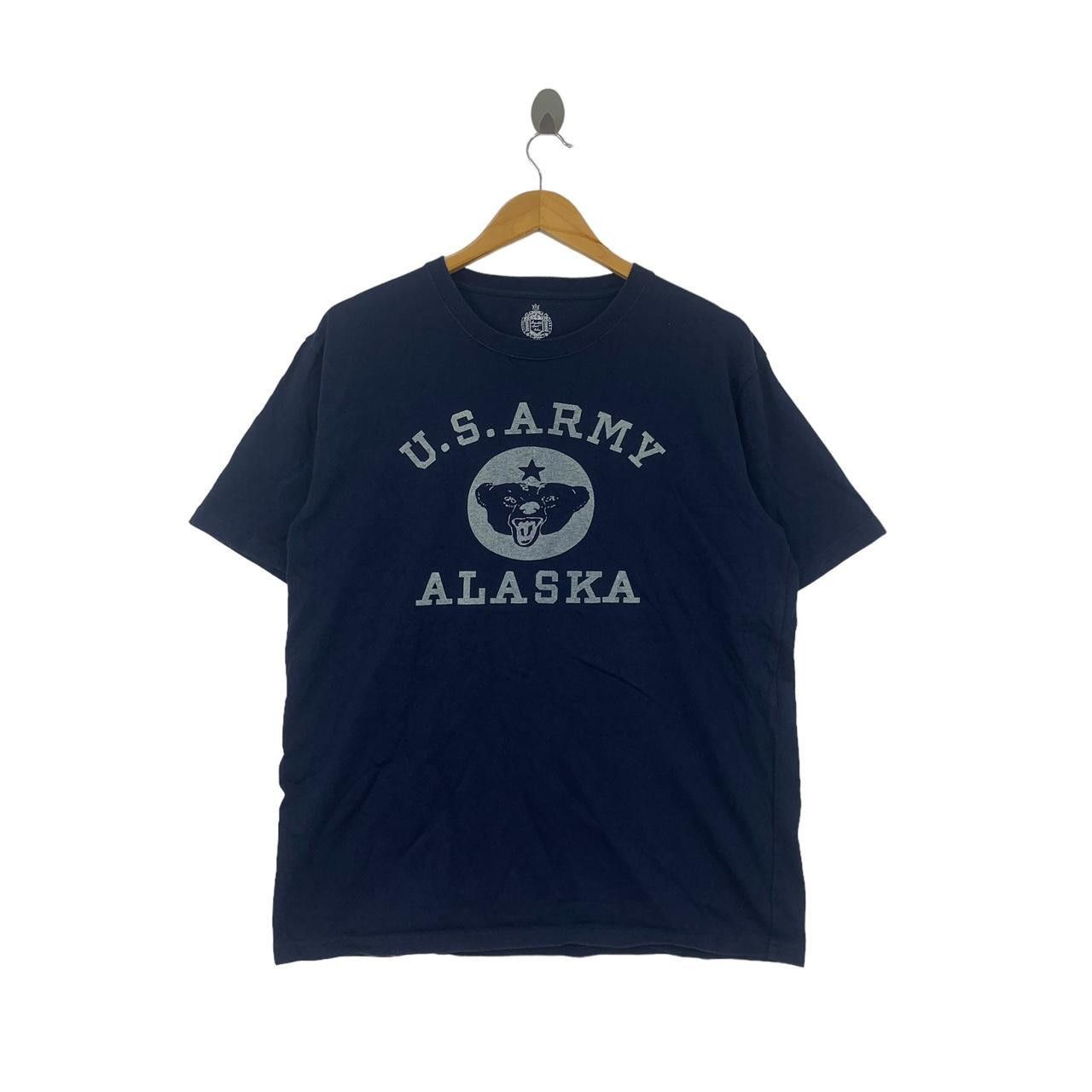 Vintage Vintage HOUSTON US ARMY ALASKA Tee Shirt Top Size US XL / EU 56 / 4 - 1 Thumbnail