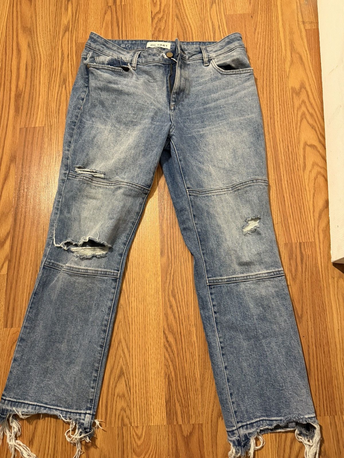 DL1961 Dl1961 thrashed jeans Size 30" / US 8 / IT 44 - 1 Thumbnail