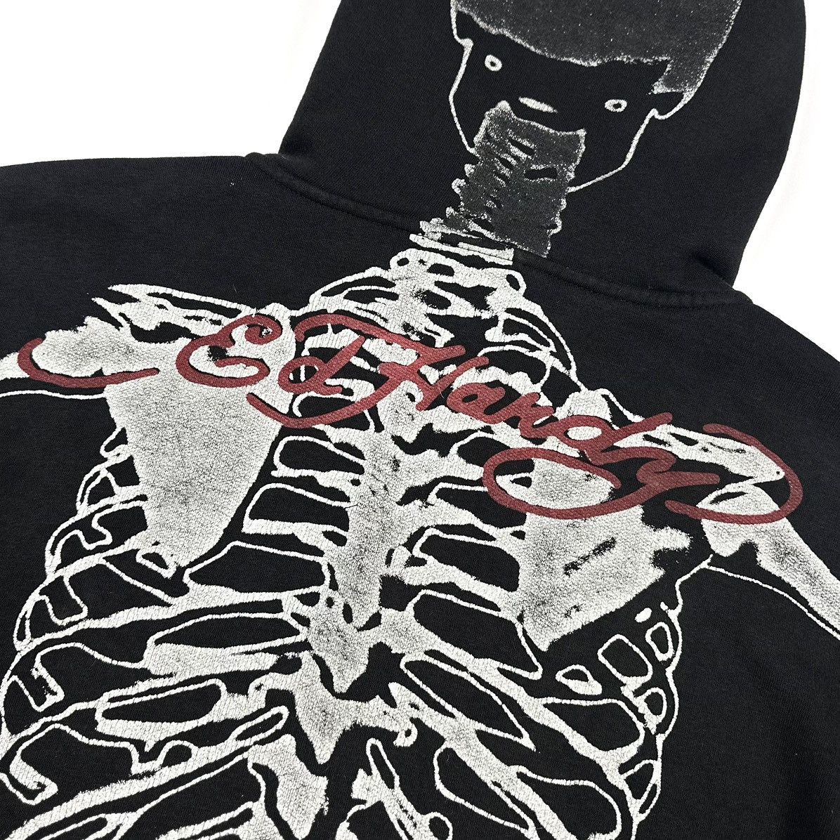 Ed Hardy Vintage Ed Hardy x Christian Audigier Skeleton Zip Hoodie Size US XL / EU 56 / 4 - 7 Thumbnail