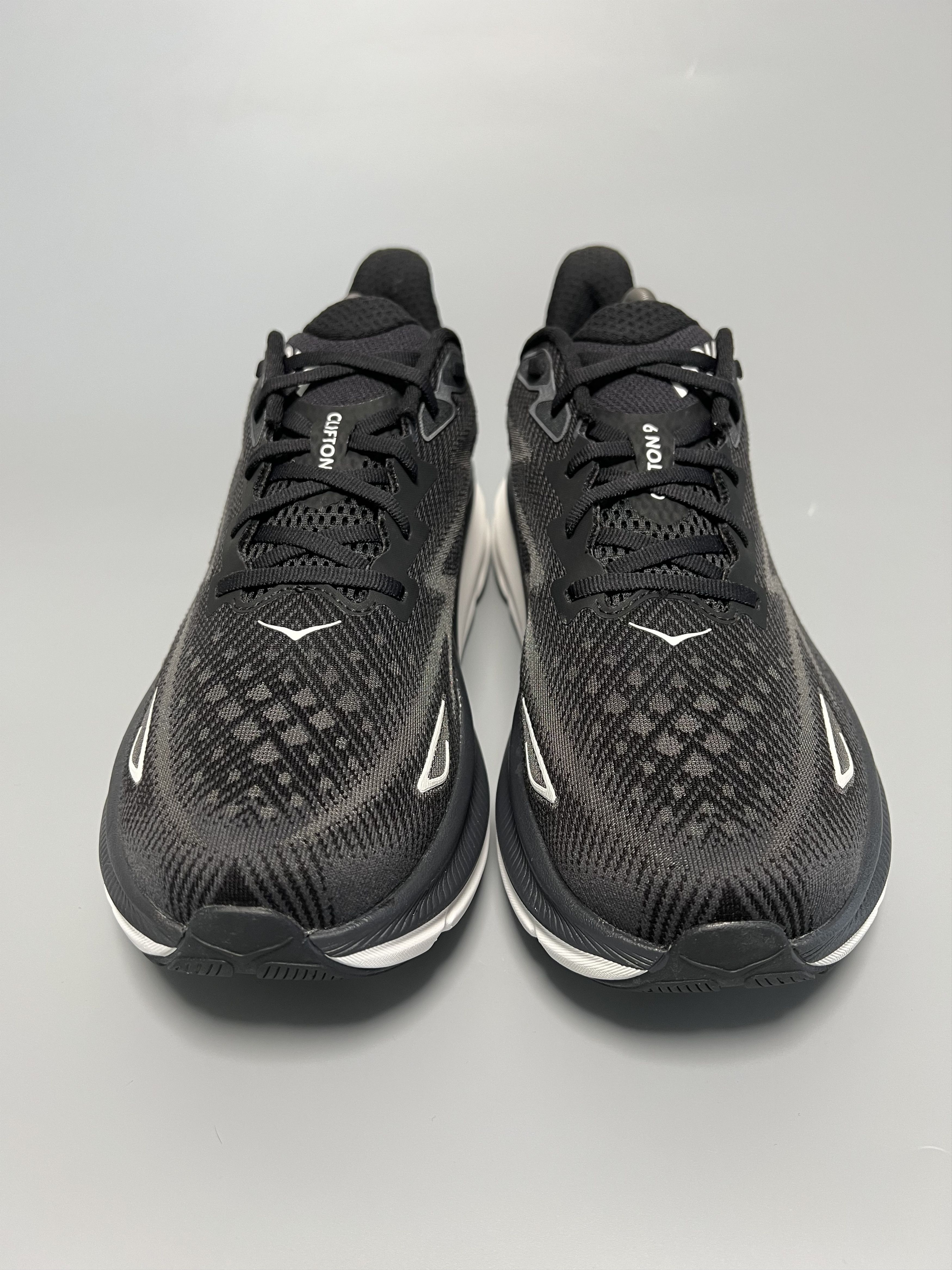 Hoka 11.5D Hoka One One Clifton 9 Running Shoes 1127895-BWHT Size US 11.5 / EU 44-45 - 4 Thumbnail