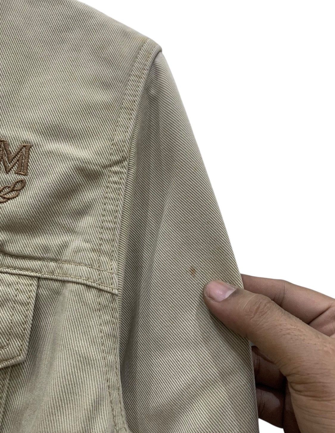 MCM × Vintage Vintage MCM Legere Denim Jacket Size M / US 6-8 / IT 42-44 - 8 Thumbnail