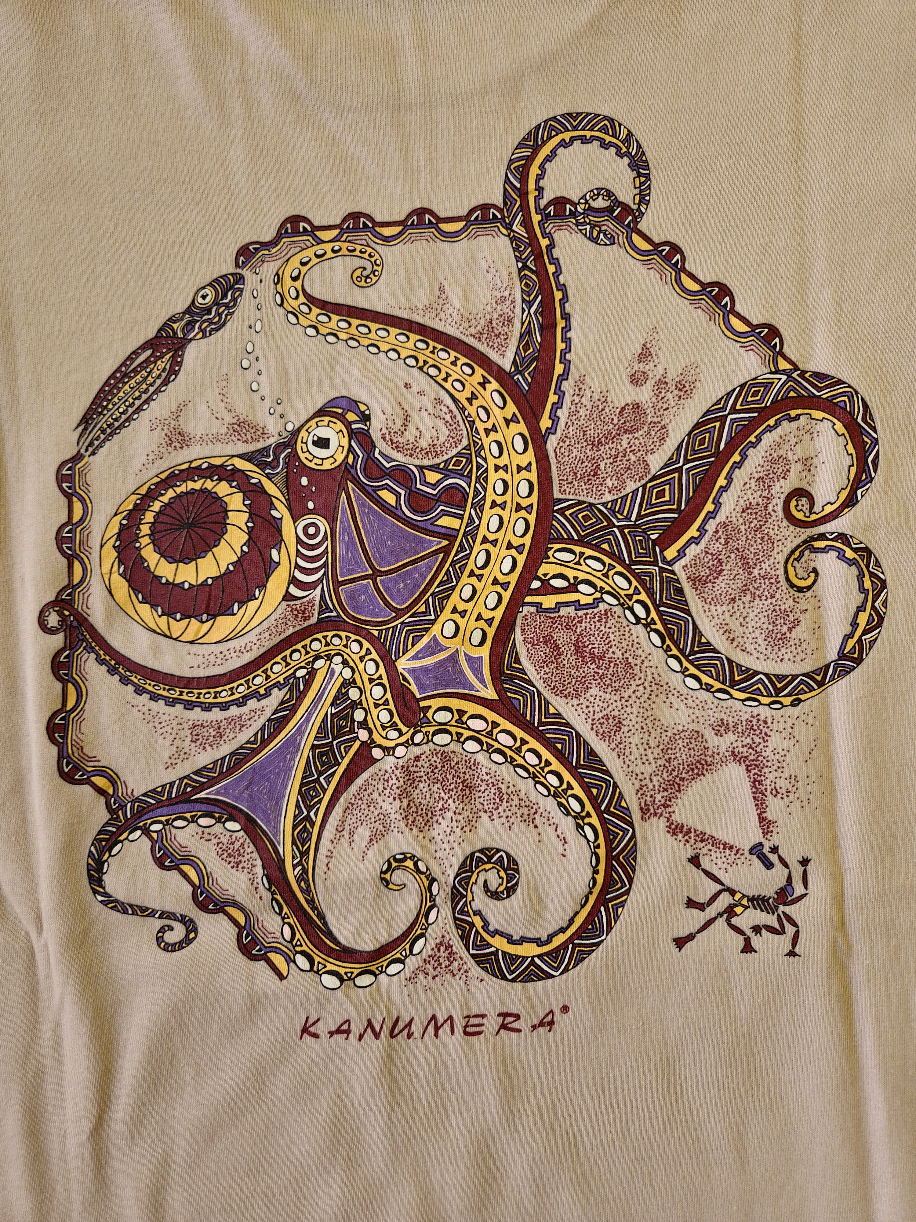 Jerzees Vintage Jerzees T-Shirt 2000s "Kanumera" Hawaiian Size US XL / EU 56 / 4 - 6 Thumbnail
