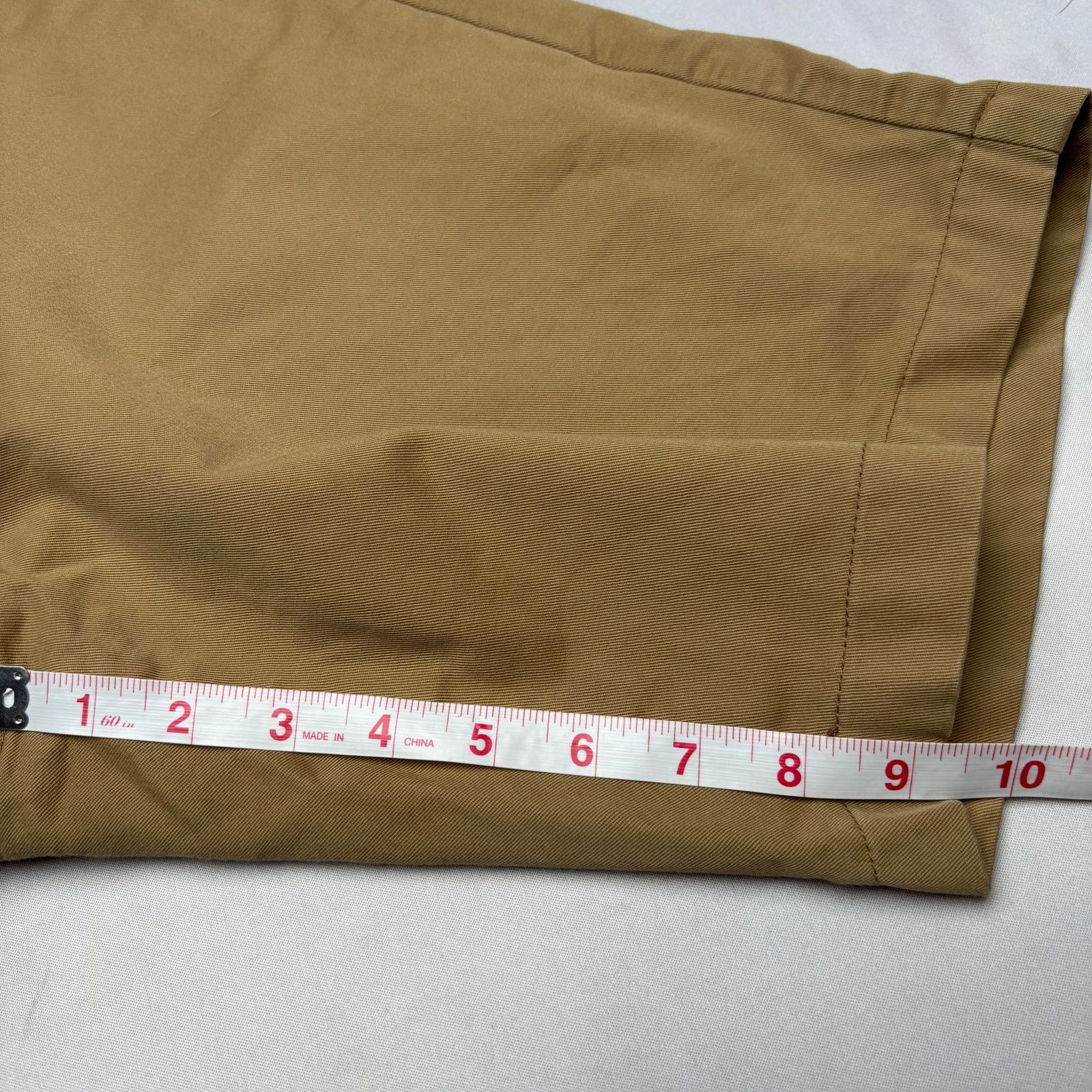 Taylor Stitch Taylor Stitch Cotton 9.5" Shorts Men's 33 Chino Khaki Casual Size US 33 - 5 Thumbnail