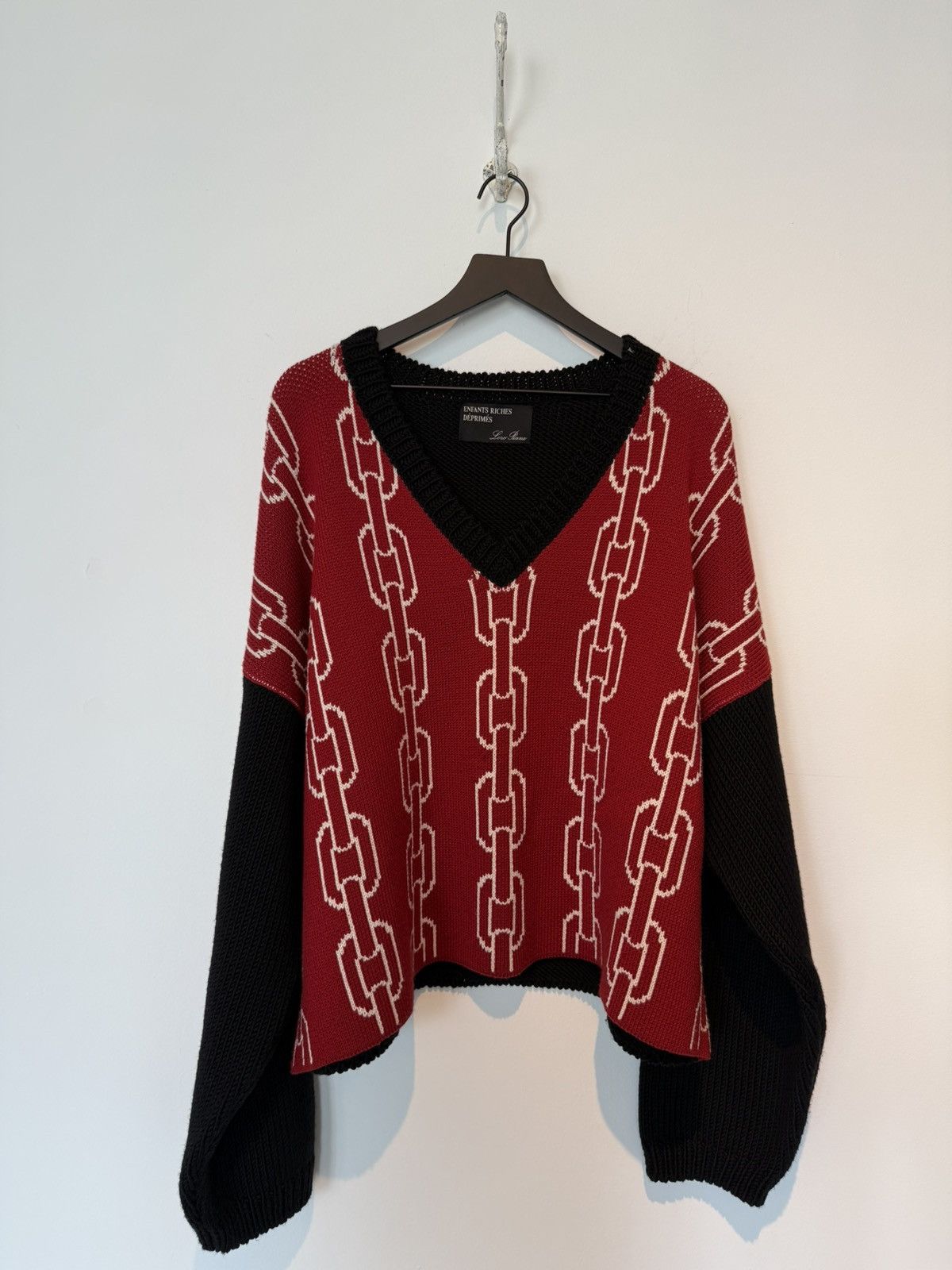 Enfants Riches Deprimes × Loro Piana ERD X LORO PIANA CHAINLINK SWEATER Size US XL / EU 56 / 4 - 1 Thumbnail