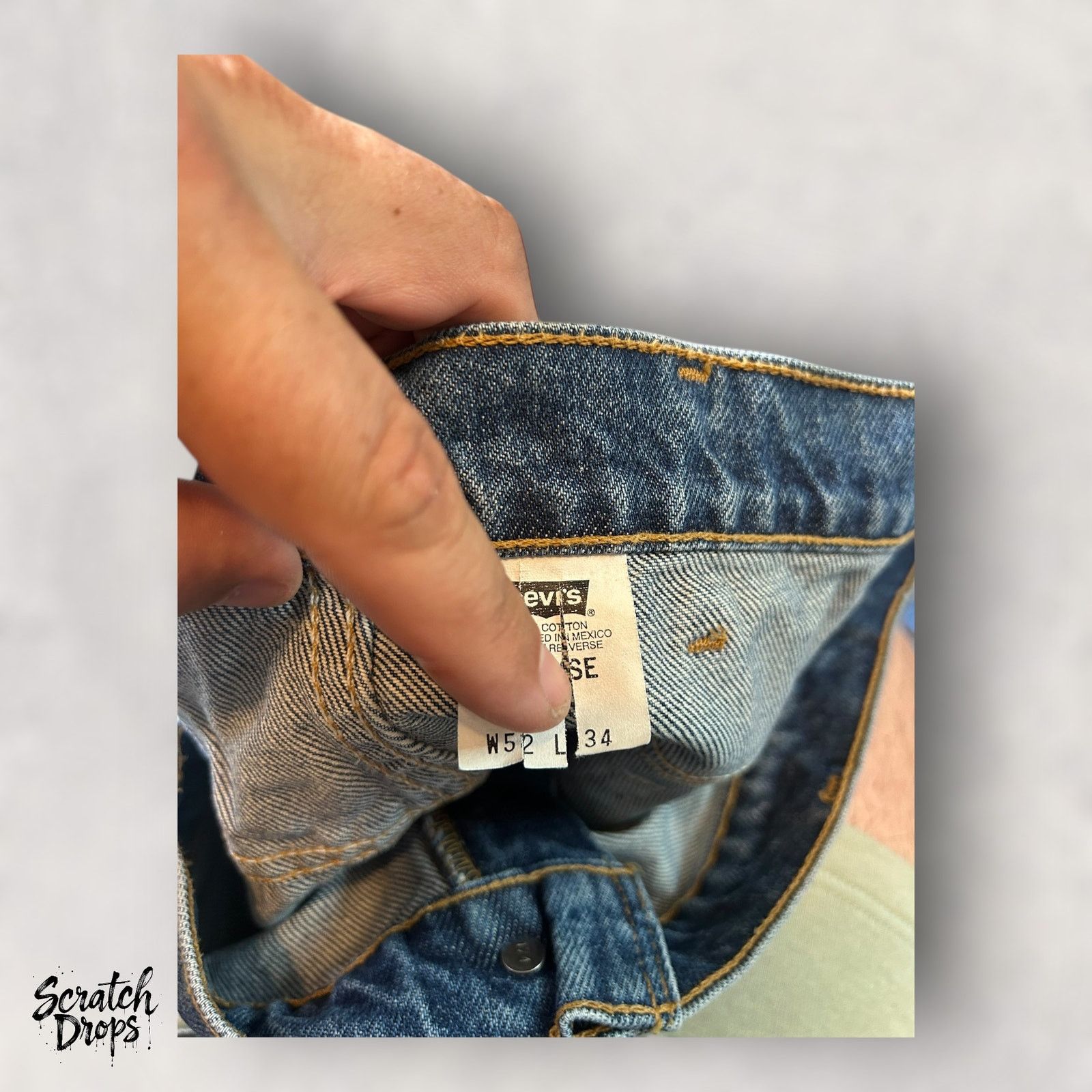 Levi's Vintage Levi's Signature 545 Men's Jeans Deadstock W52 L34 Size US 38 / EU 54 - 5 Thumbnail