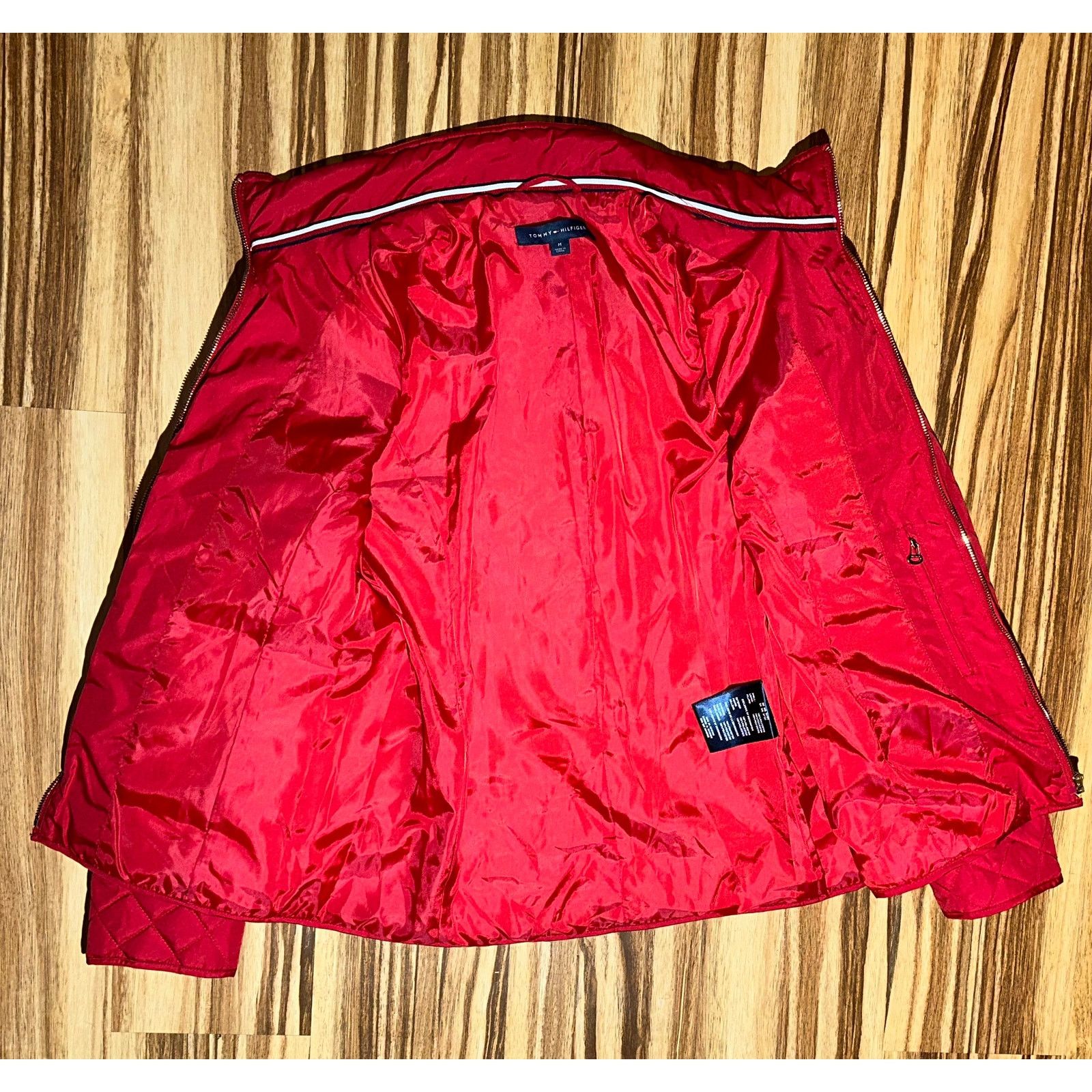 Tommy Hilfiger Tommy Hilfiger Red Winter Jacket Size Medium Size M / US 6-8 / IT 42-44 - 8 Thumbnail
