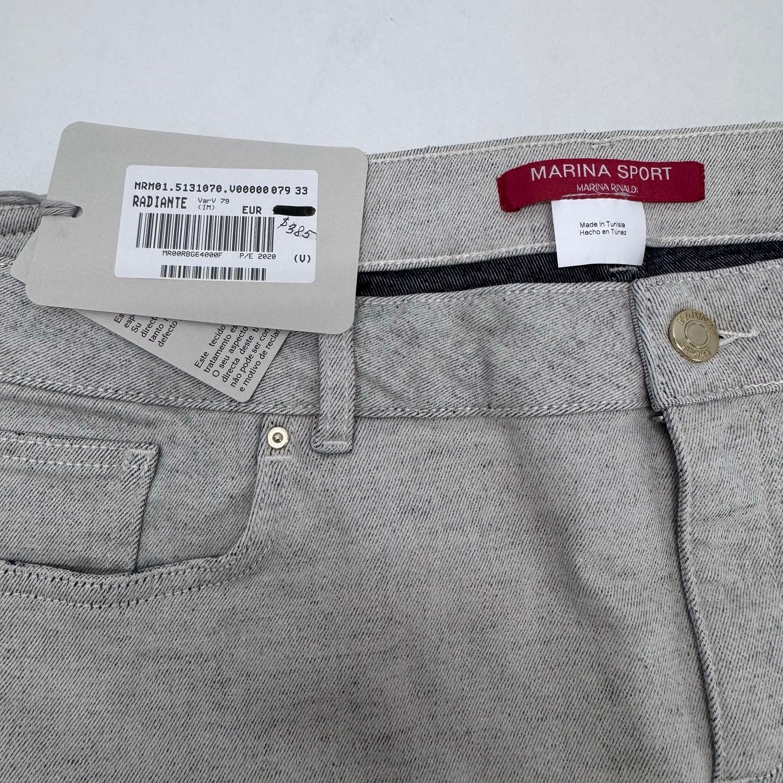Marina Rinaldi Marina Rinaldi Radiante Cotton Blend Jeans Stretch US 24 Size 24" / US 00 / IT 34 - 8 Thumbnail
