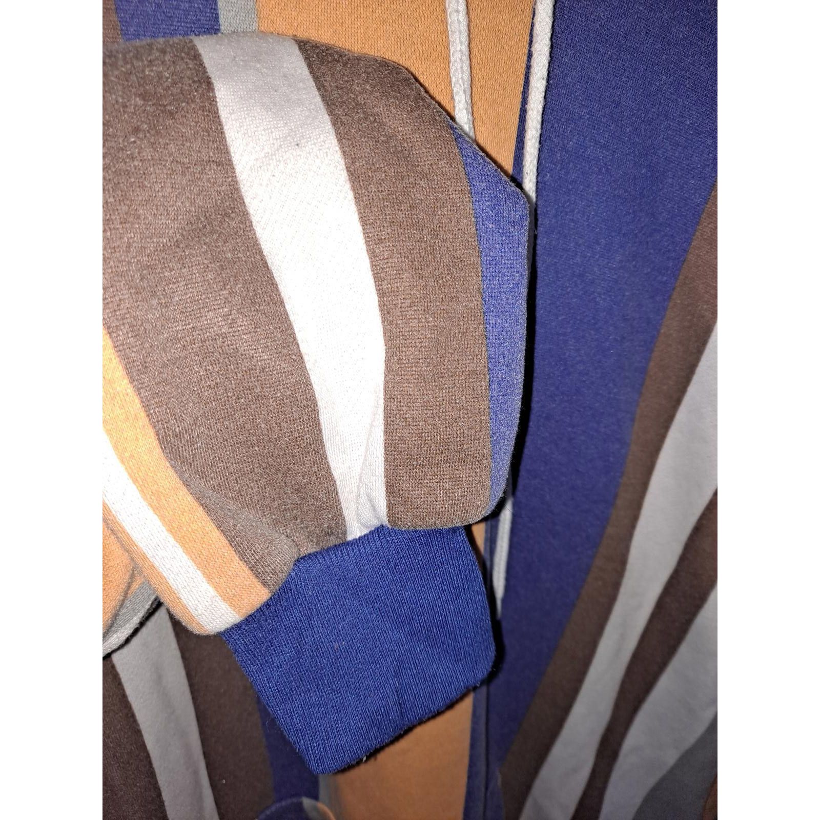 American Stitch American Stitch Orange, Brown, White and Blue Hooded Sweatsh Size US S / EU 44-46 / 1 - 2 Thumbnail