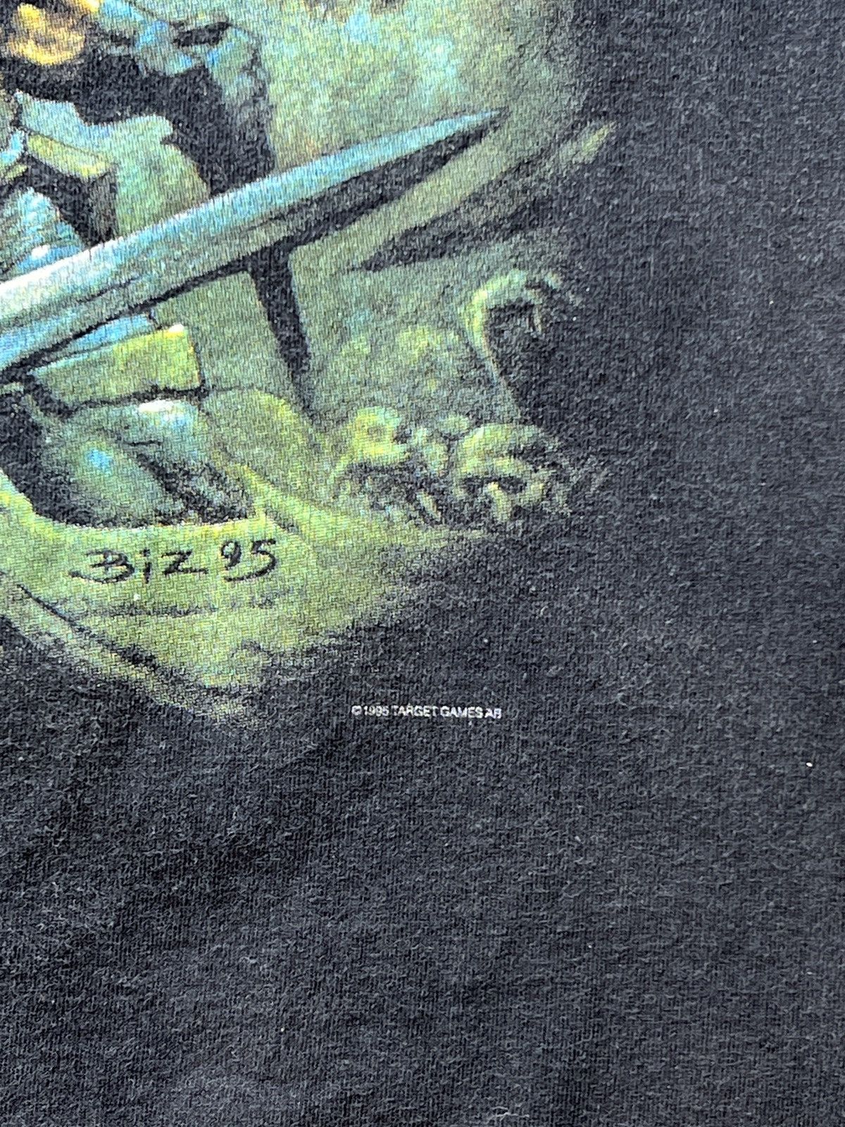 Vintage Vintage 1995 Mutant Chronicles Single Stitch Game Tee XXL Size US XXL / EU 58 / 5 - 7 Thumbnail